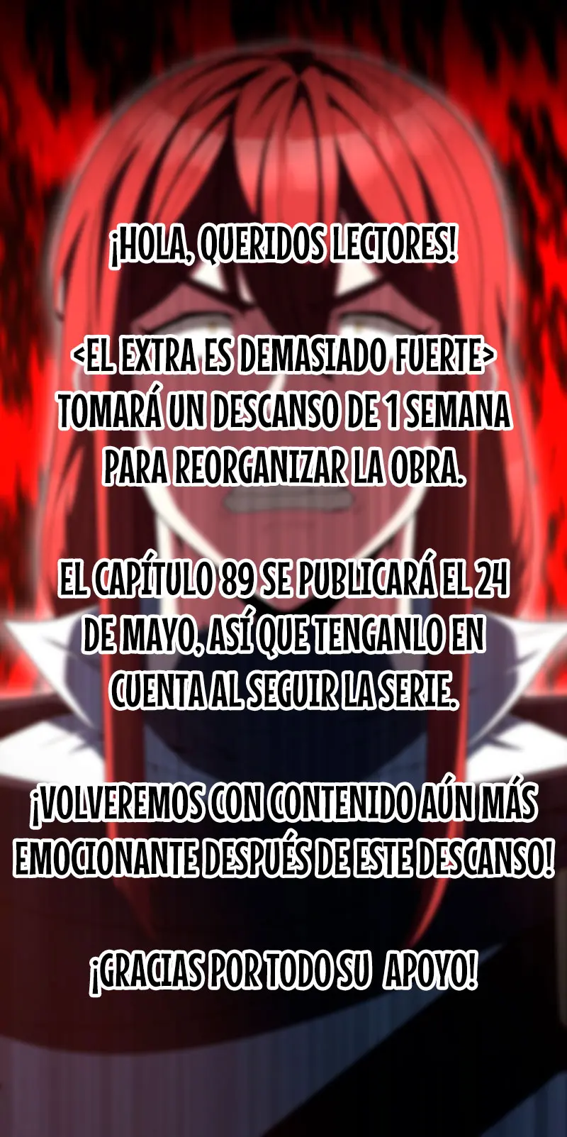 El Extra es Demasiado Fuerte > Capitulo 88.5 > Page 01