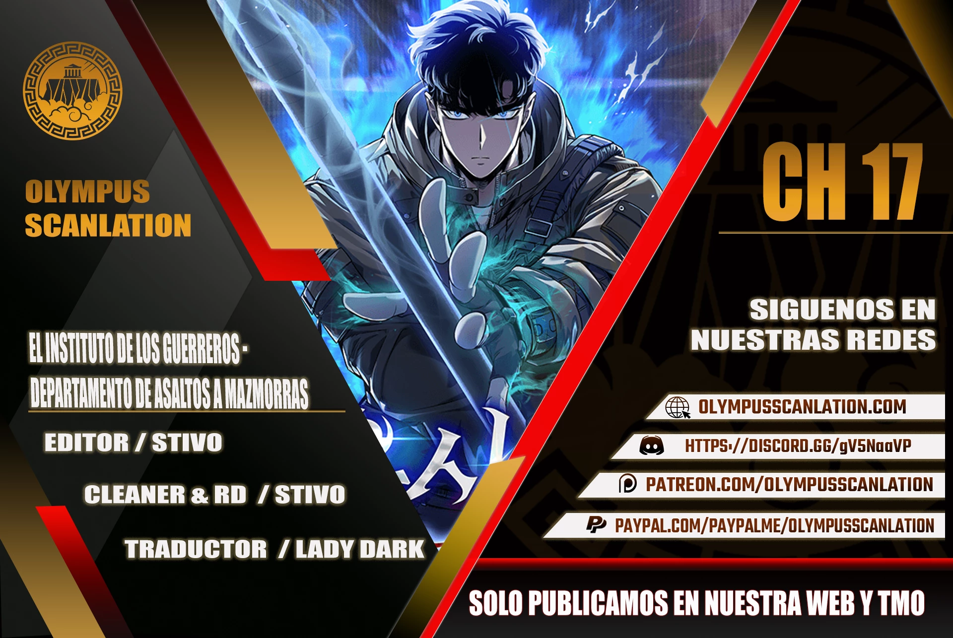 El instituto de los guerreros - Departamento de asaltos a mazmorras > Capitulo 17 > Page 01