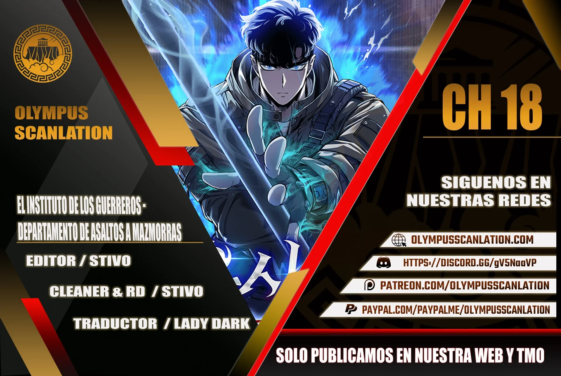 El instituto de los guerreros - Departamento de asaltos a mazmorras > Capitulo 18 > Page 01