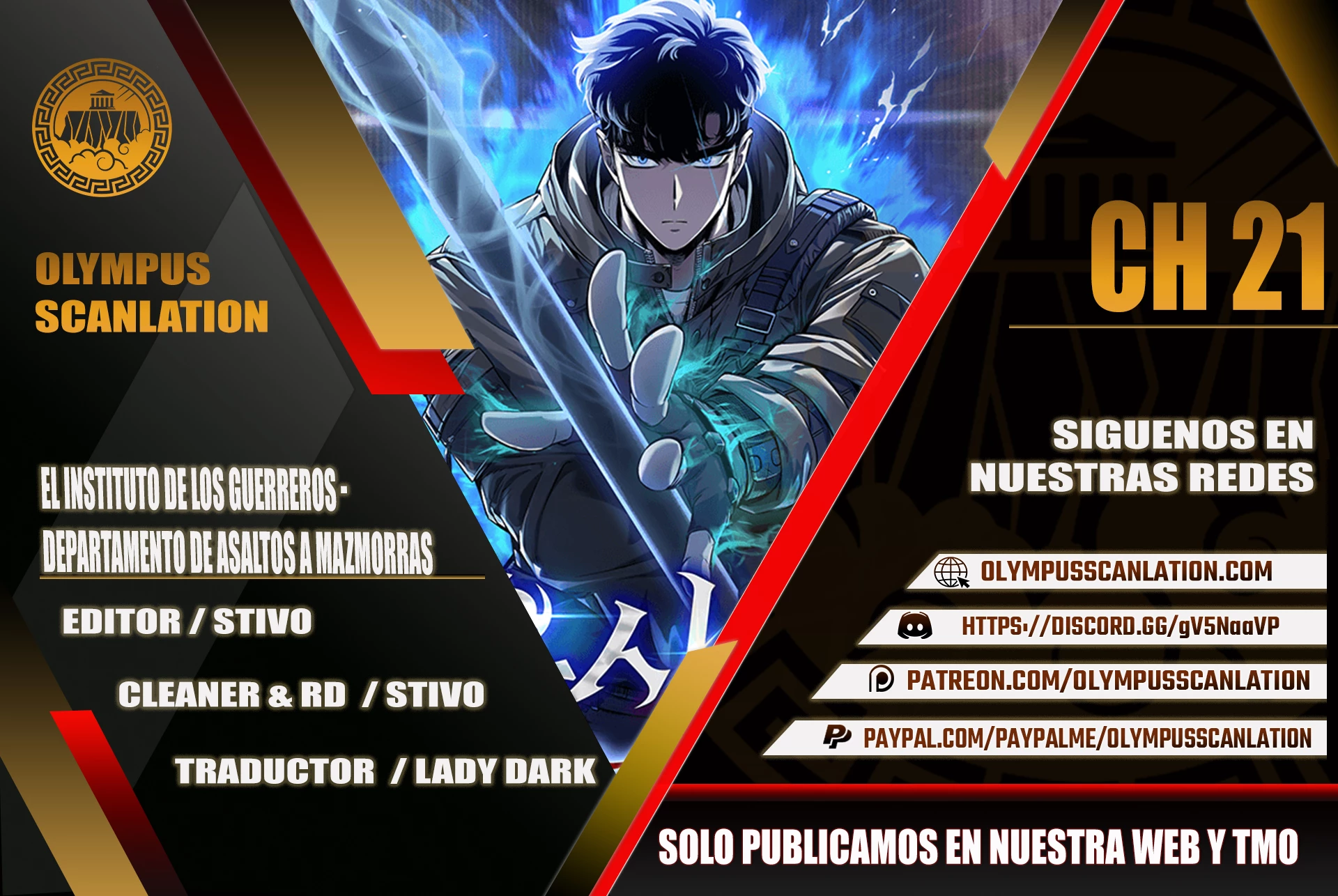 El instituto de los guerreros - Departamento de asaltos a mazmorras > Capitulo 21 > Page 01