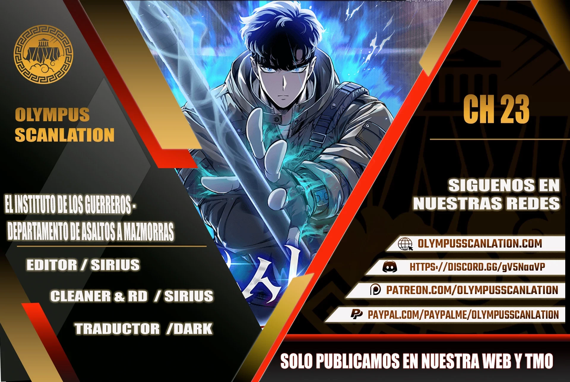 El instituto de los guerreros - Departamento de asaltos a mazmorras > Capitulo 23 > Page 01