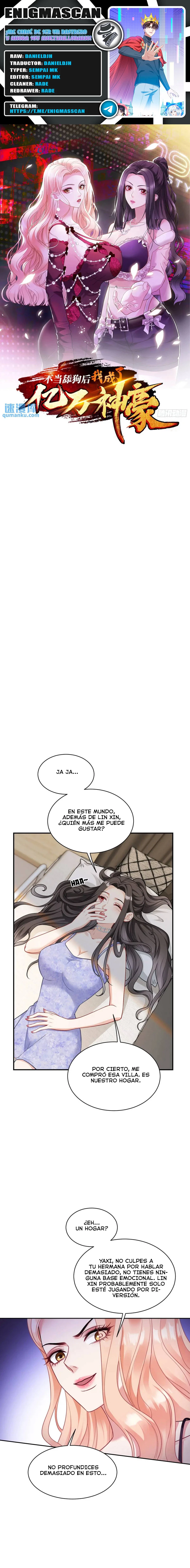 ¡Me cansé de ser un rastrero y Ahora soy Multimillonario! > Capitulo 46 > Page 01