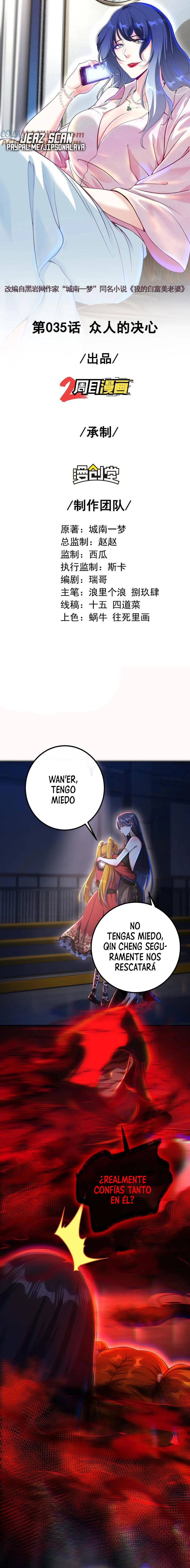 MI BELLA Y ADINERADA ESPOSA. > Capitulo 35 > Page 21