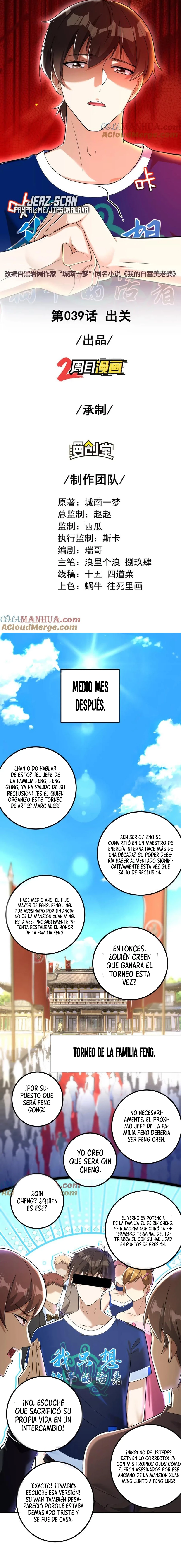 MI BELLA Y ADINERADA ESPOSA. > Capitulo 39 > Page 21