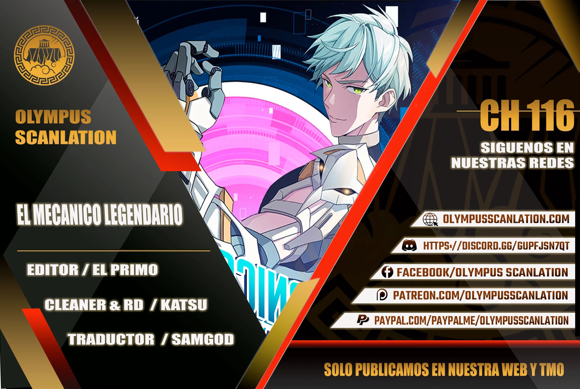  El mecánico legendario  > Capitulo 117 > Page 01
