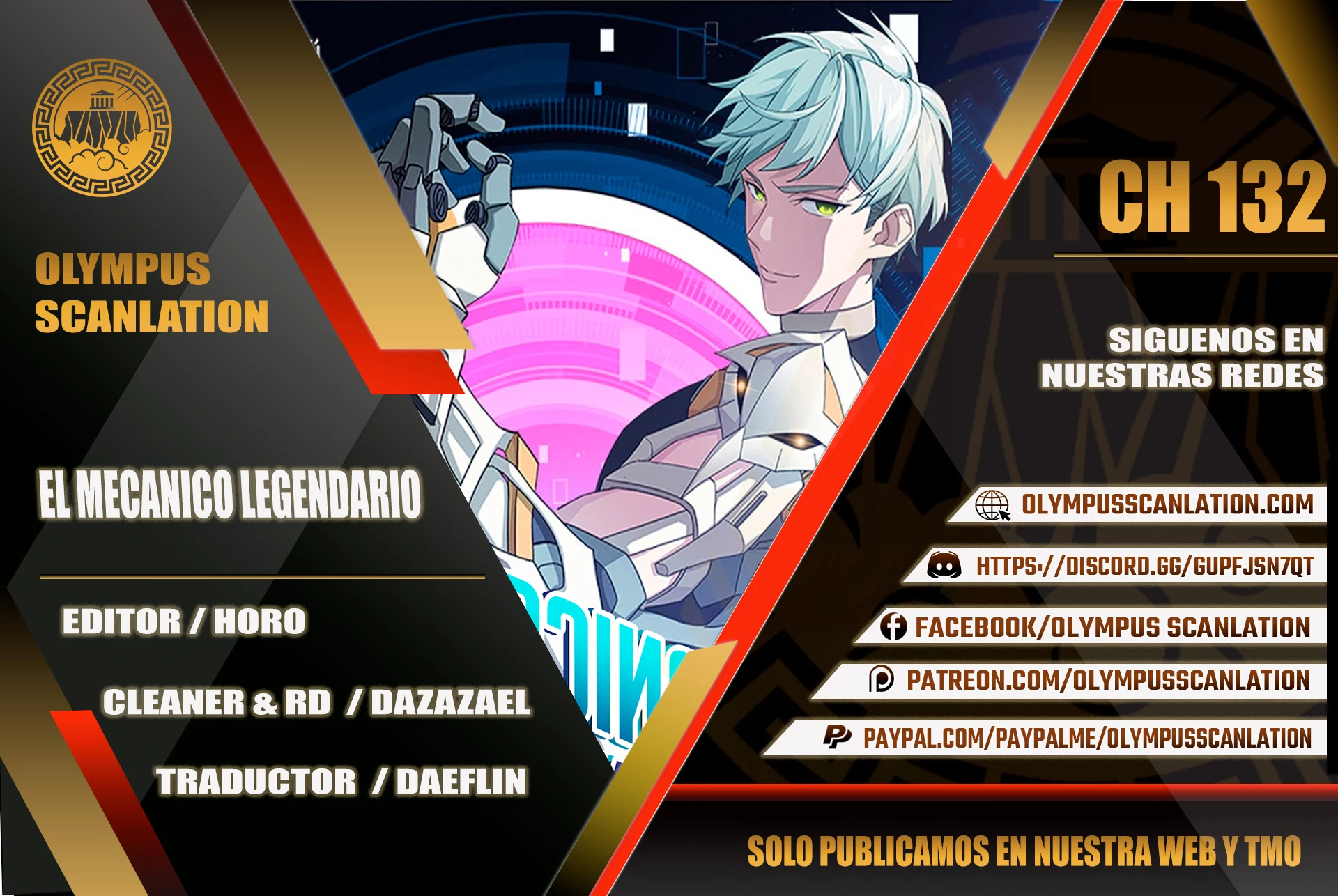  El mecánico legendario  > Capitulo 132 > Page 01