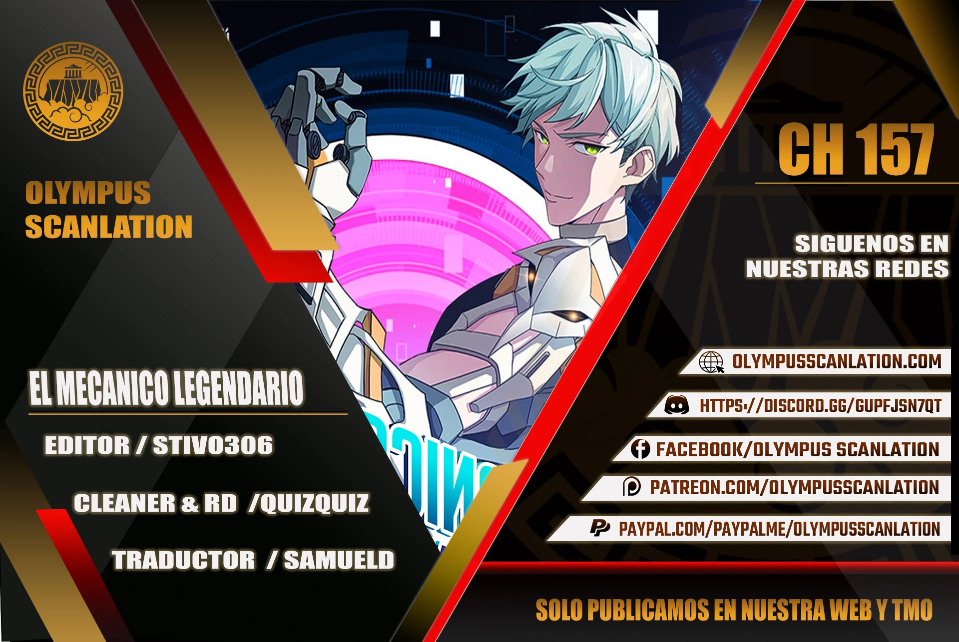  El mecánico legendario  > Capitulo 157 > Page 01