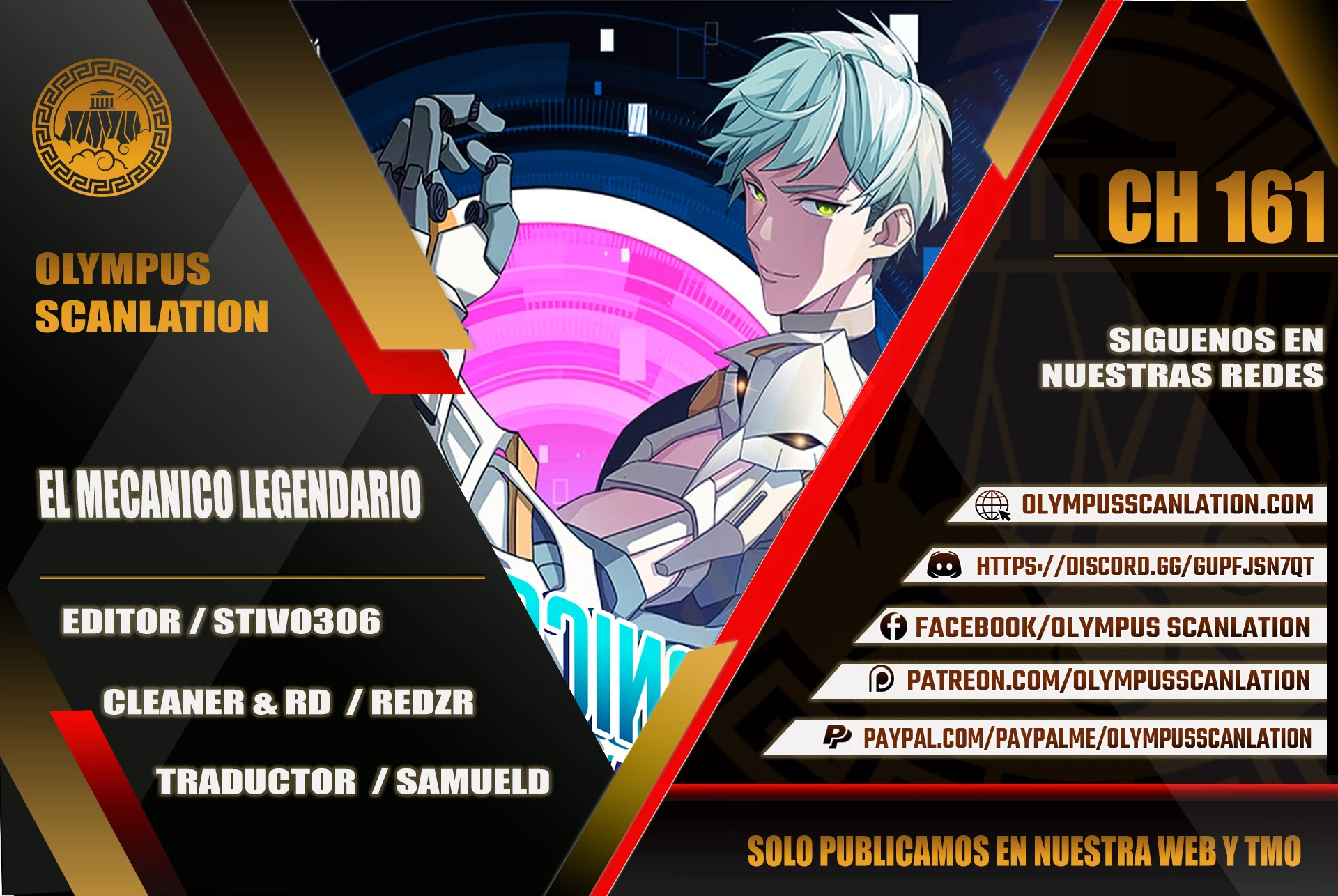  El mecánico legendario  > Capitulo 161 > Page 01