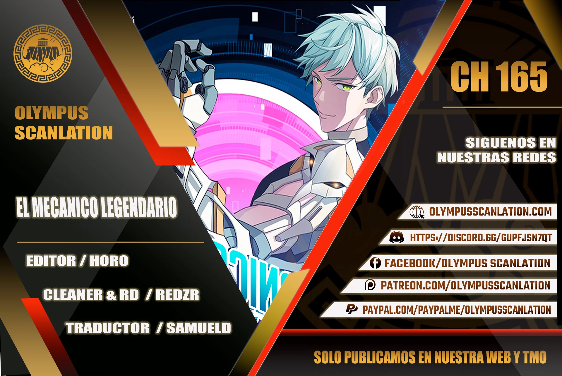  El mecánico legendario  > Capitulo 165 > Page 01