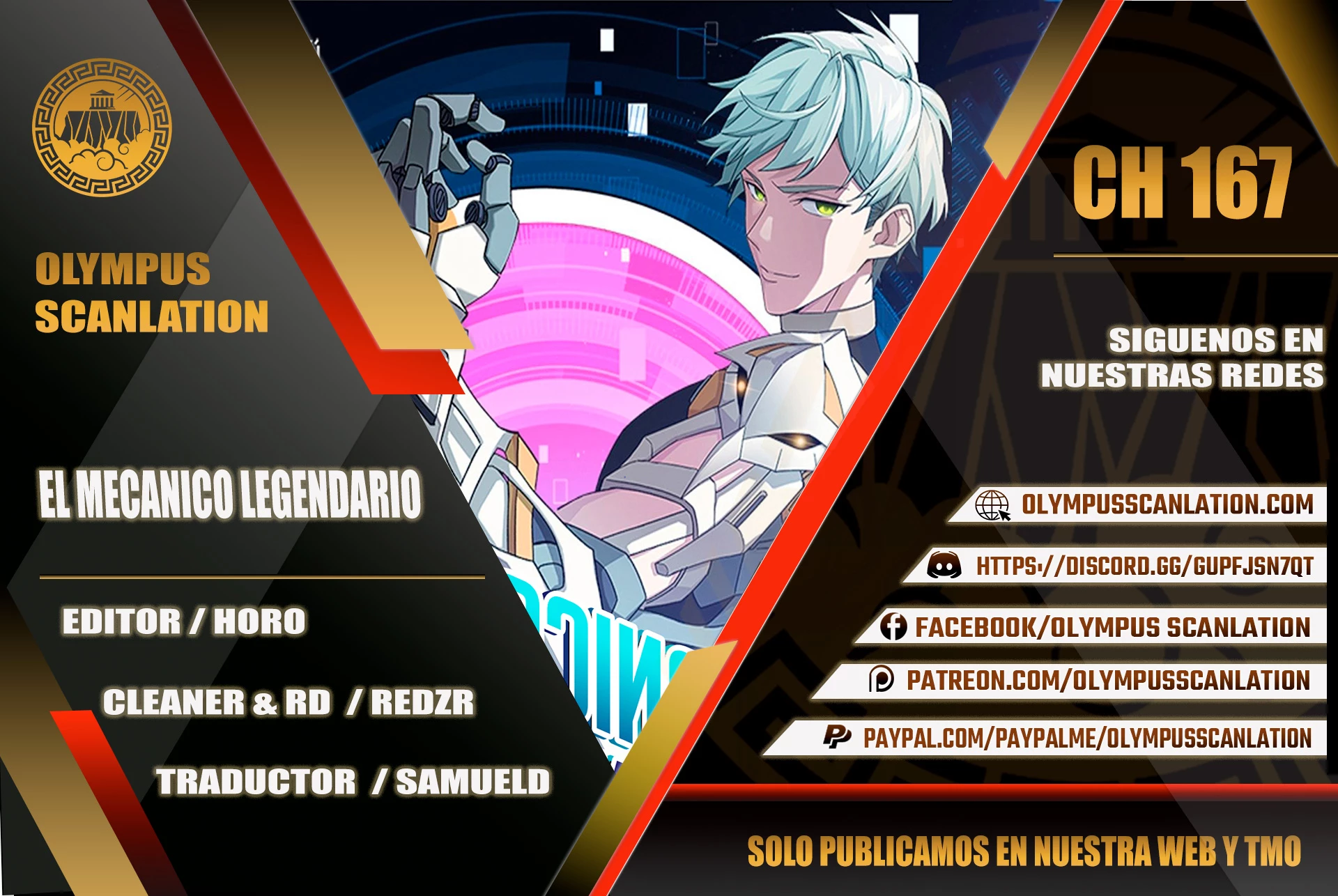  El mecánico legendario  > Capitulo 167 > Page 01