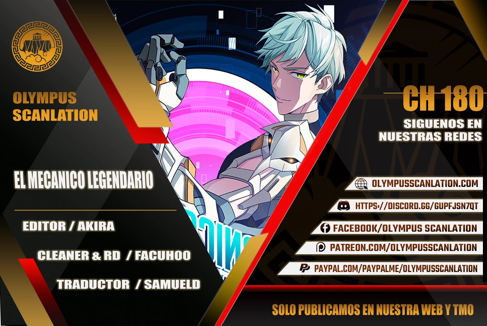  El mecánico legendario  > Capitulo 180 > Page 01