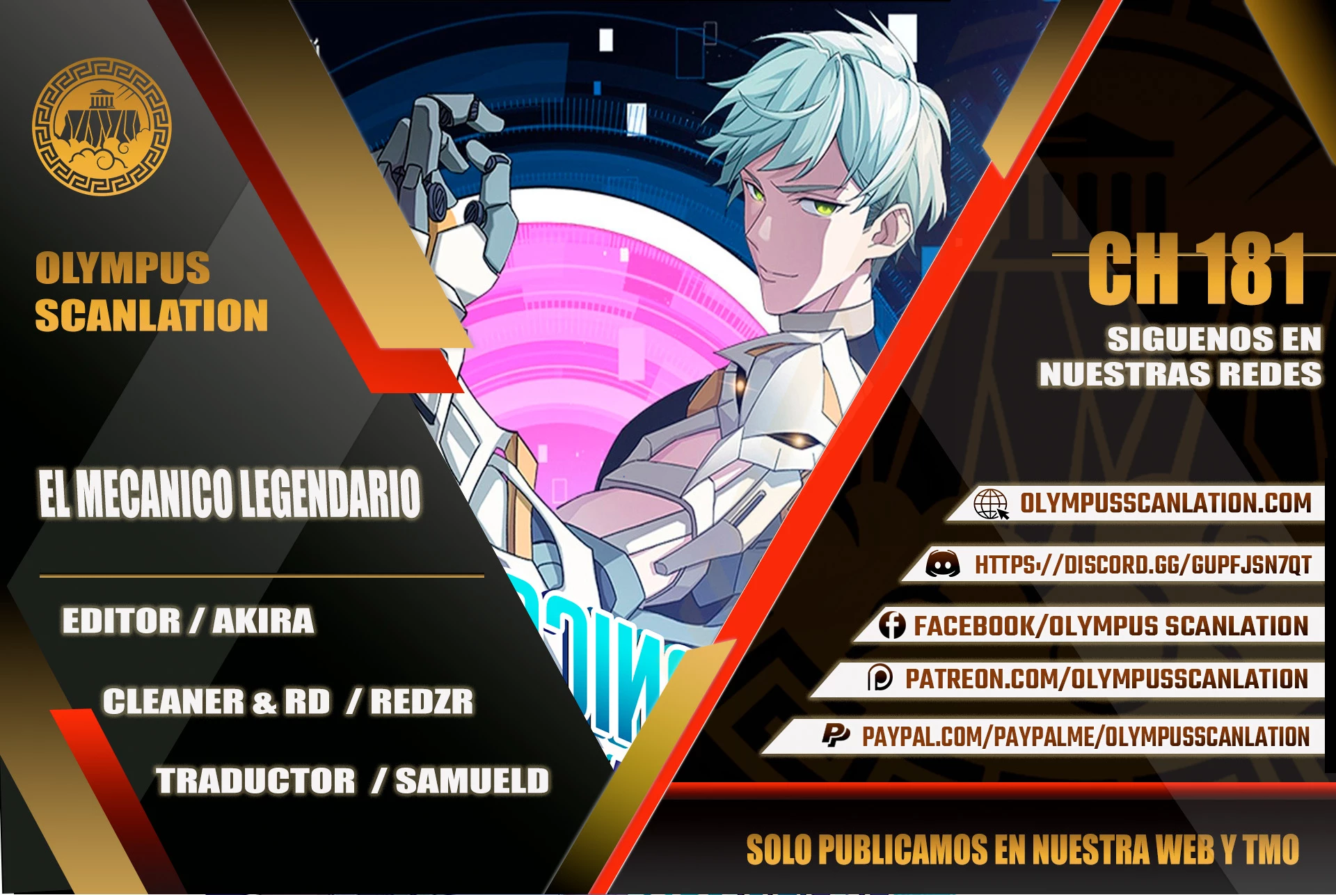 El mecánico legendario  > Capitulo 181 > Page 01