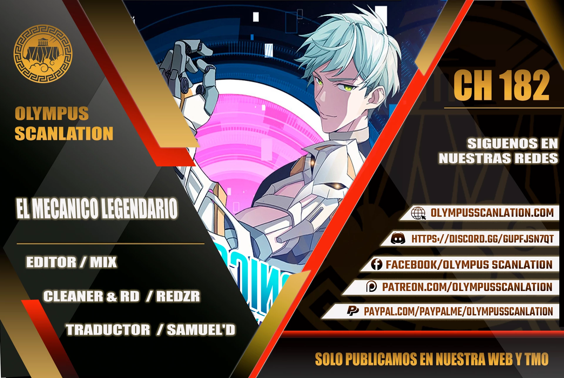  El mecánico legendario  > Capitulo 182 > Page 01