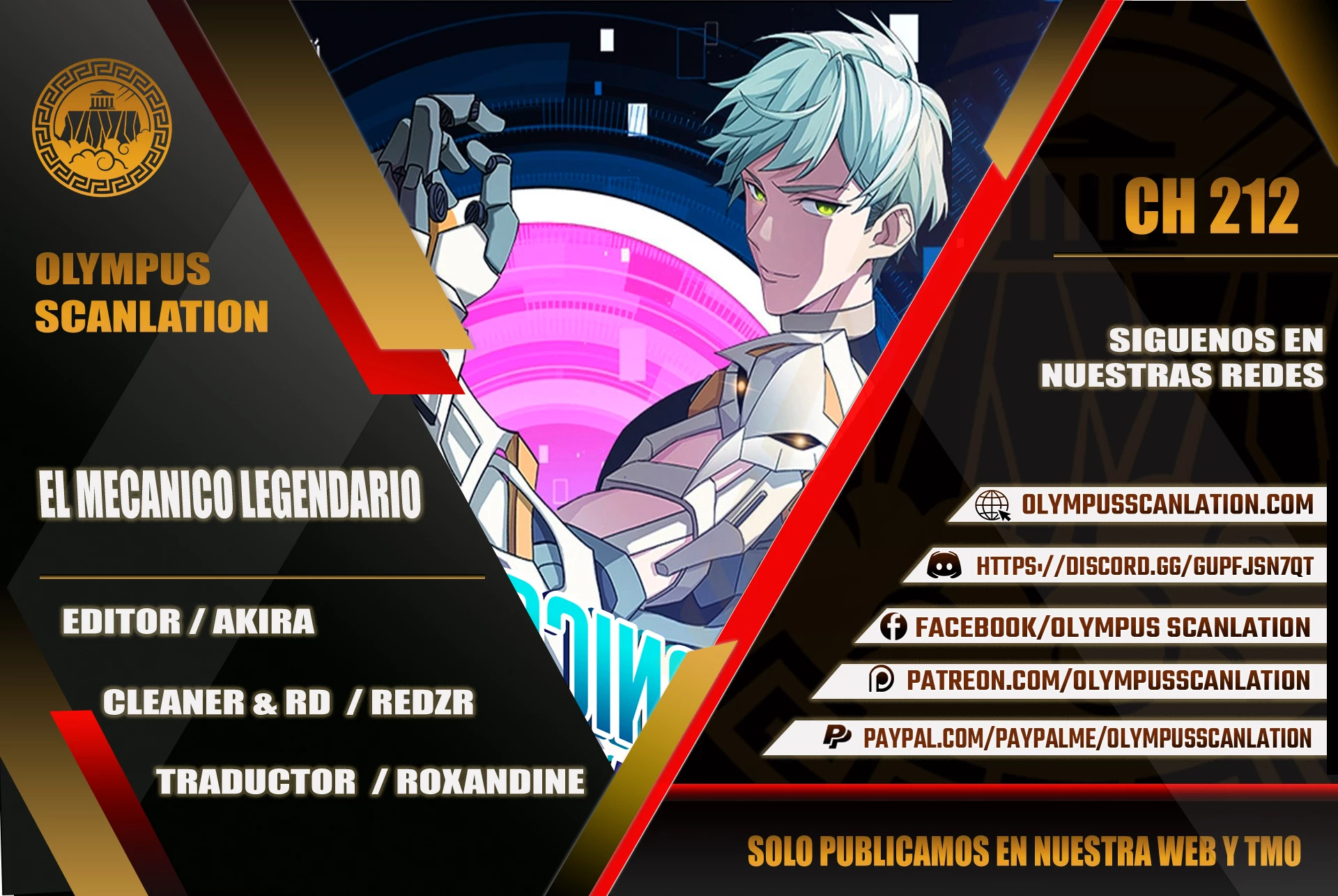  El mecánico legendario  > Capitulo 212 > Page 01