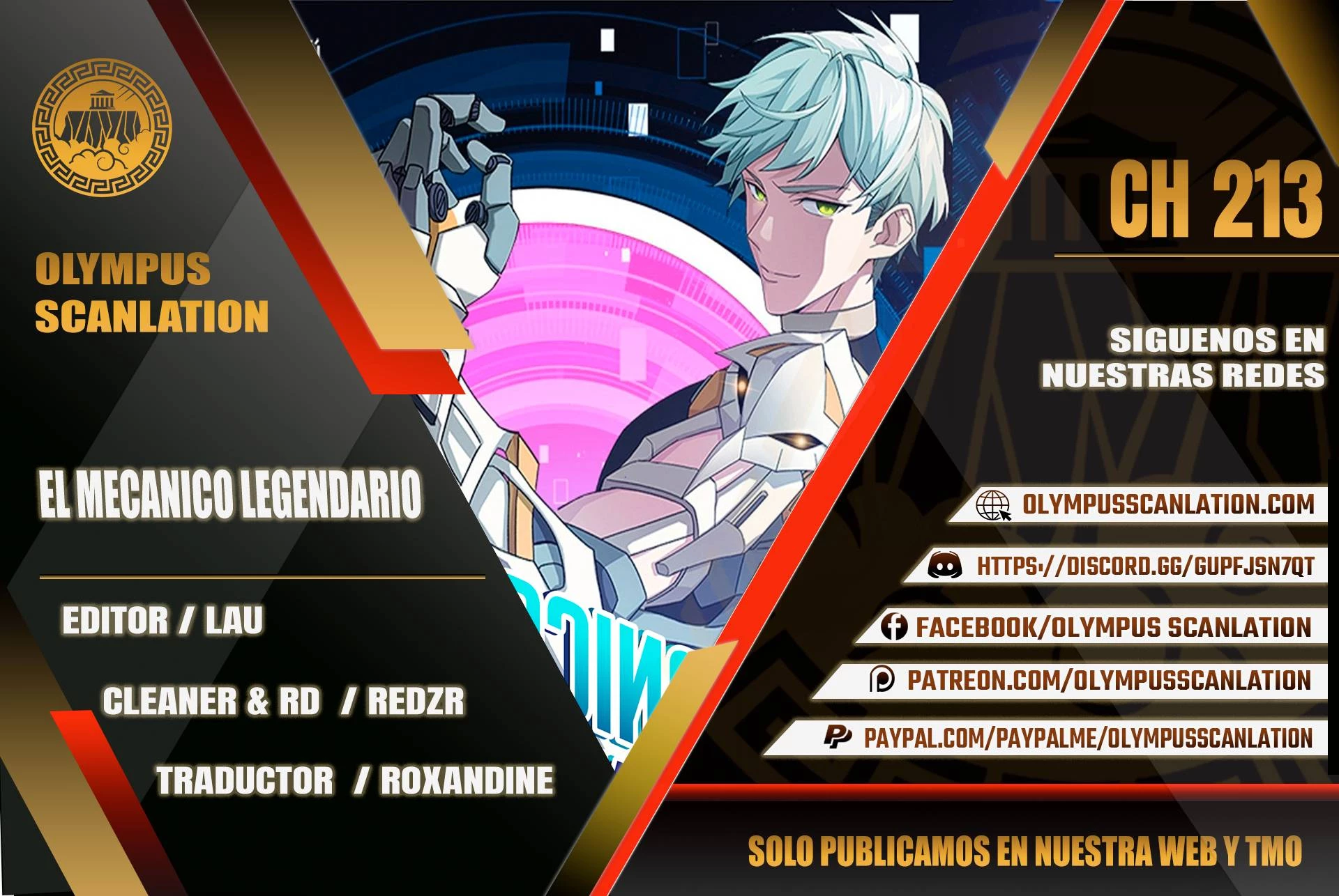 El mecánico legendario  > Capitulo 213 > Page 01