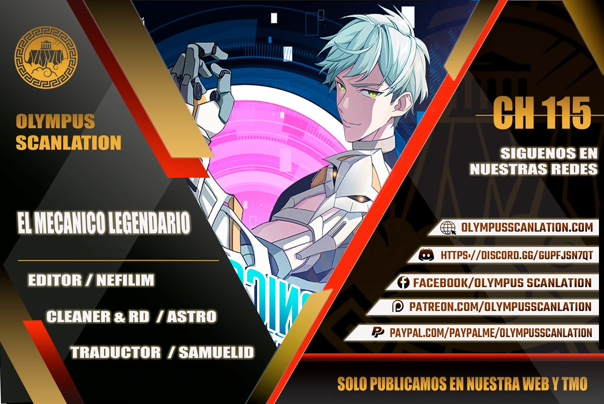  El mecánico legendario  > Capitulo 115 > Page 01