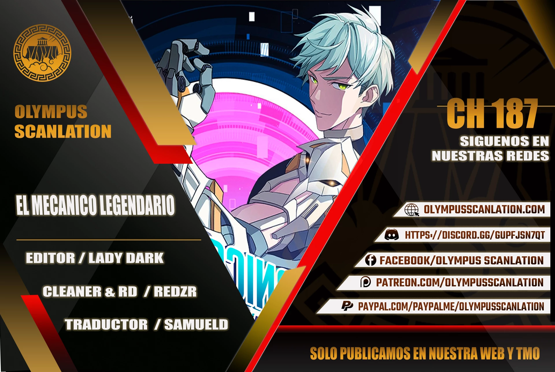  El mecánico legendario  > Capitulo 187 > Page 01