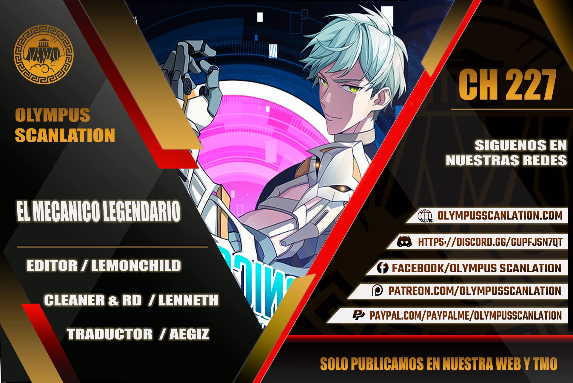  El mecánico legendario  > Capitulo 227 > Page 01