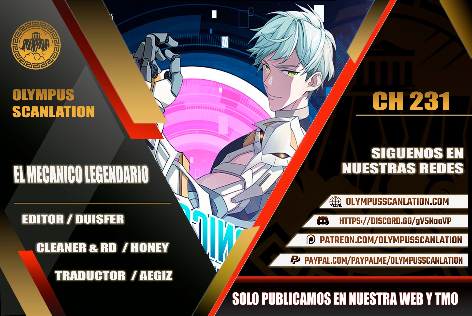 El mecánico legendario  > Capitulo 231 > Page 01