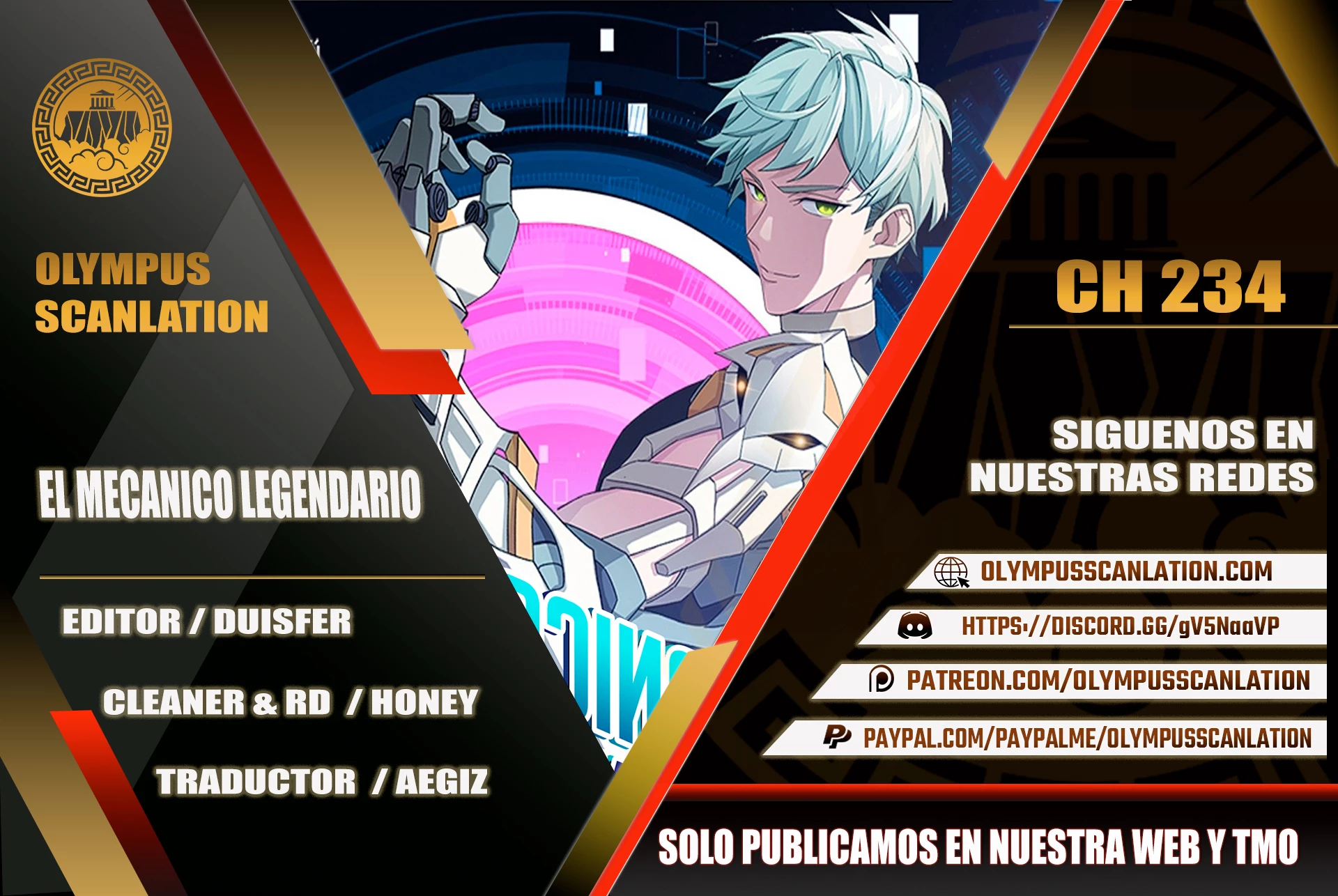  El mecánico legendario  > Capitulo 234 > Page 01