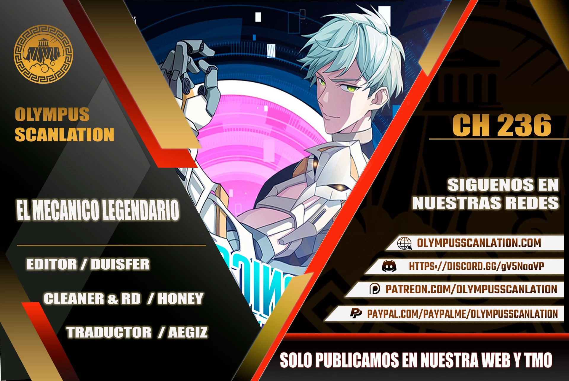  El mecánico legendario  > Capitulo 236 > Page 01