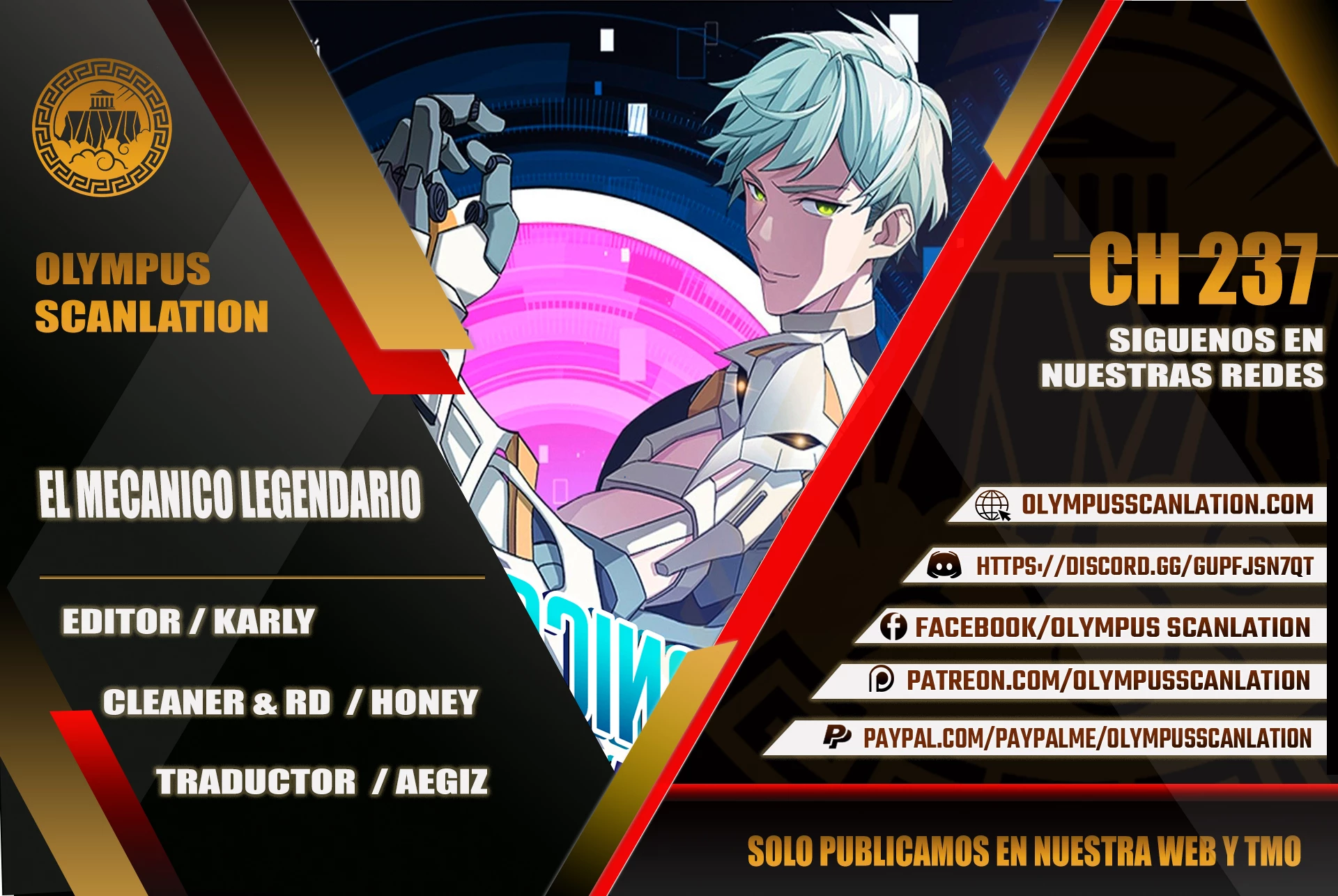  El mecánico legendario  > Capitulo 237 > Page 01