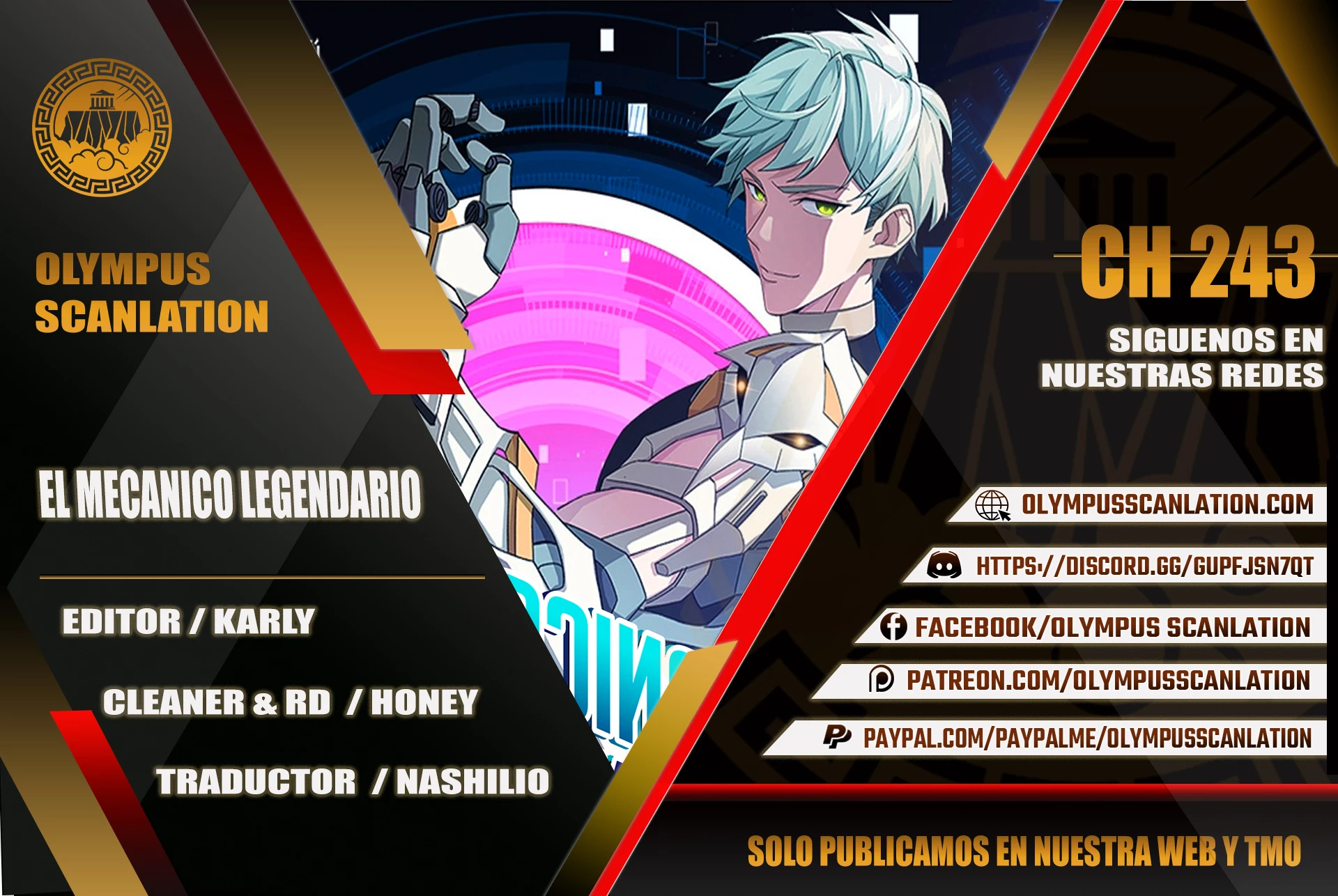  El mecánico legendario  > Capitulo 243 > Page 01