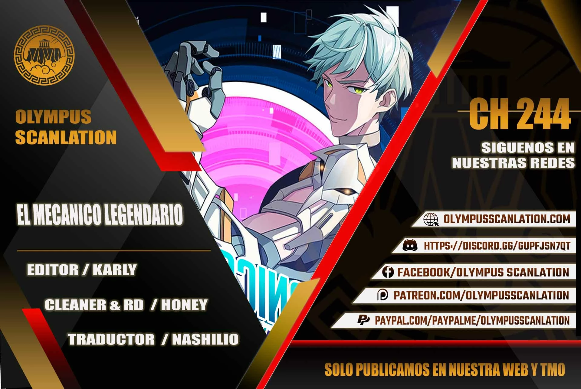  El mecánico legendario  > Capitulo 244 > Page 01
