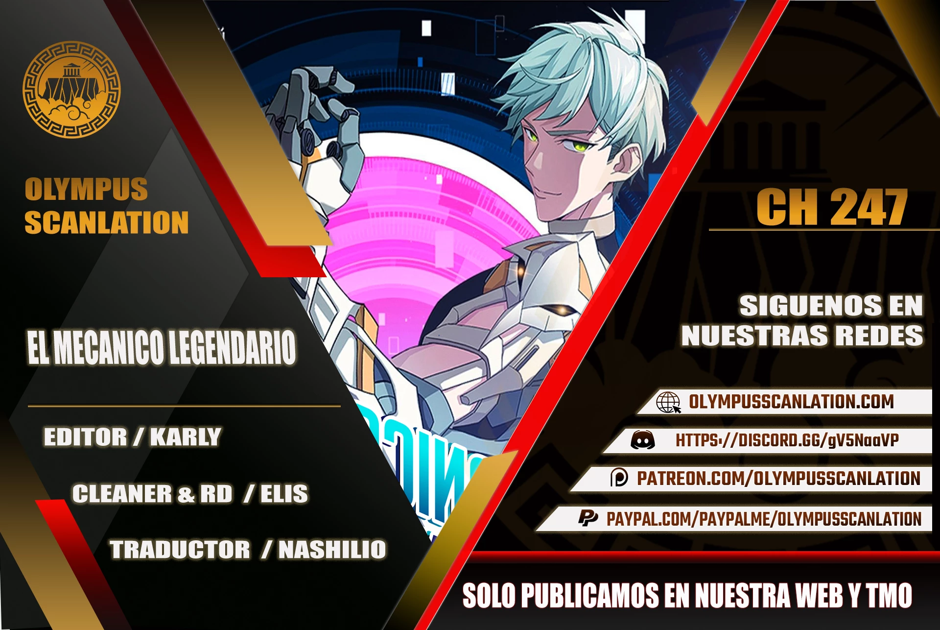  El mecánico legendario  > Capitulo 247 > Page 01