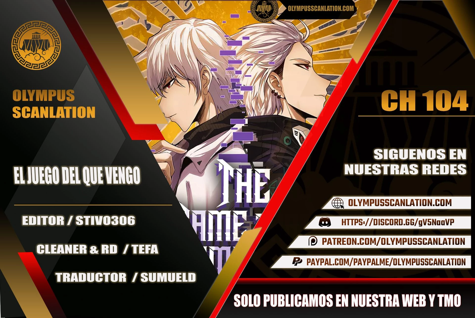 El juego del que vengo > Capitulo 104 > Page 01