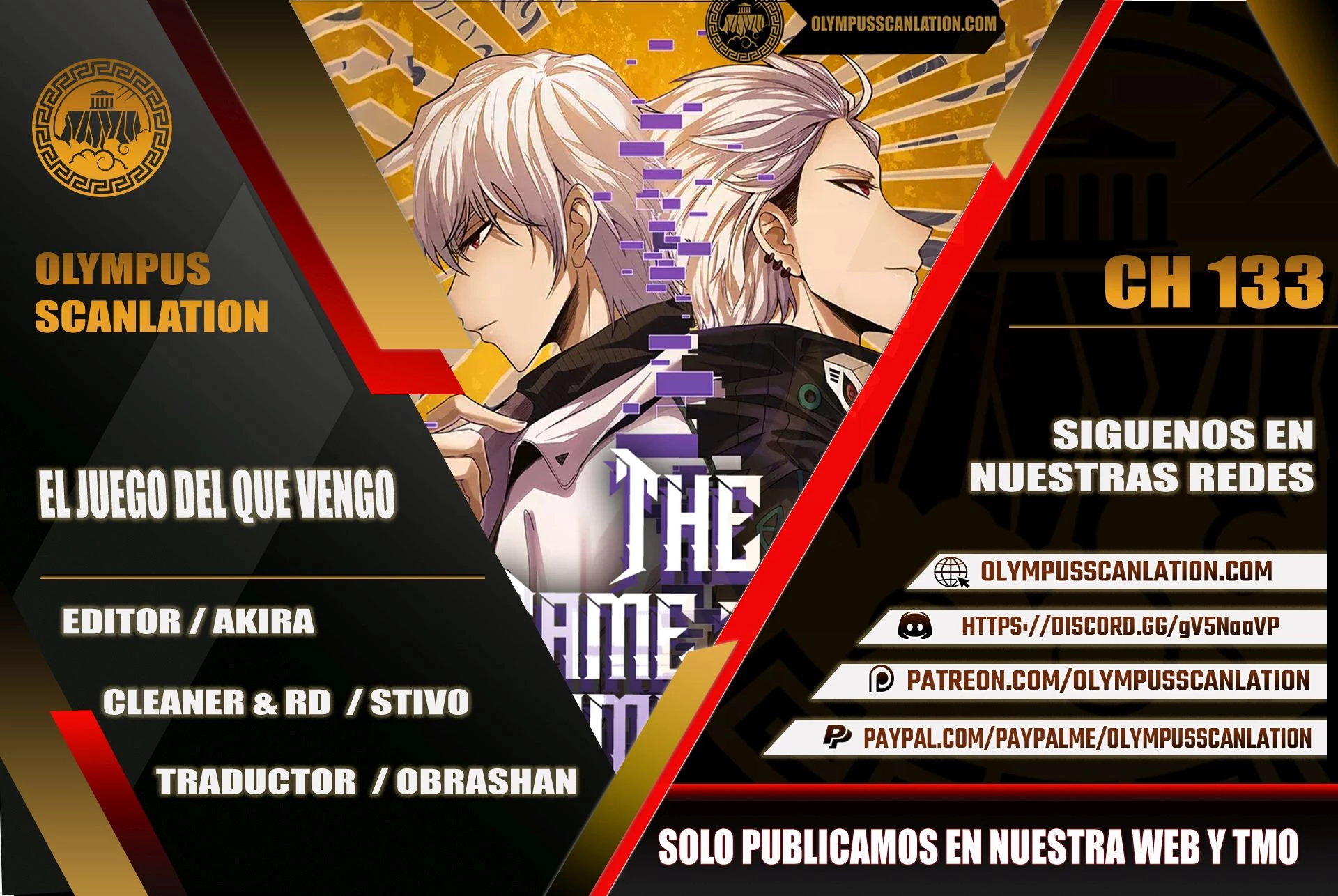 El juego del que vengo > Capitulo 133 > Page 01