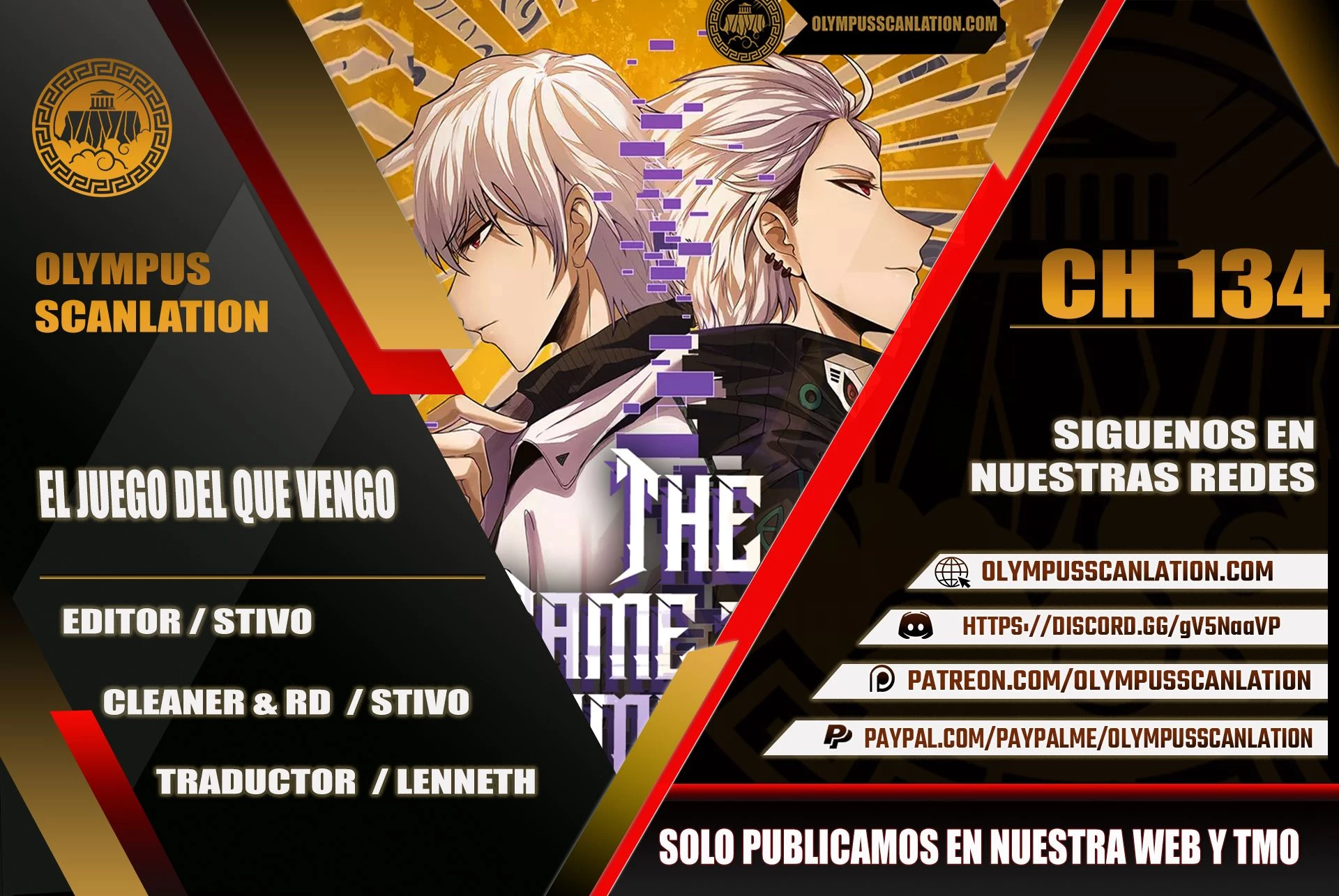 El juego del que vengo > Capitulo 134 > Page 01