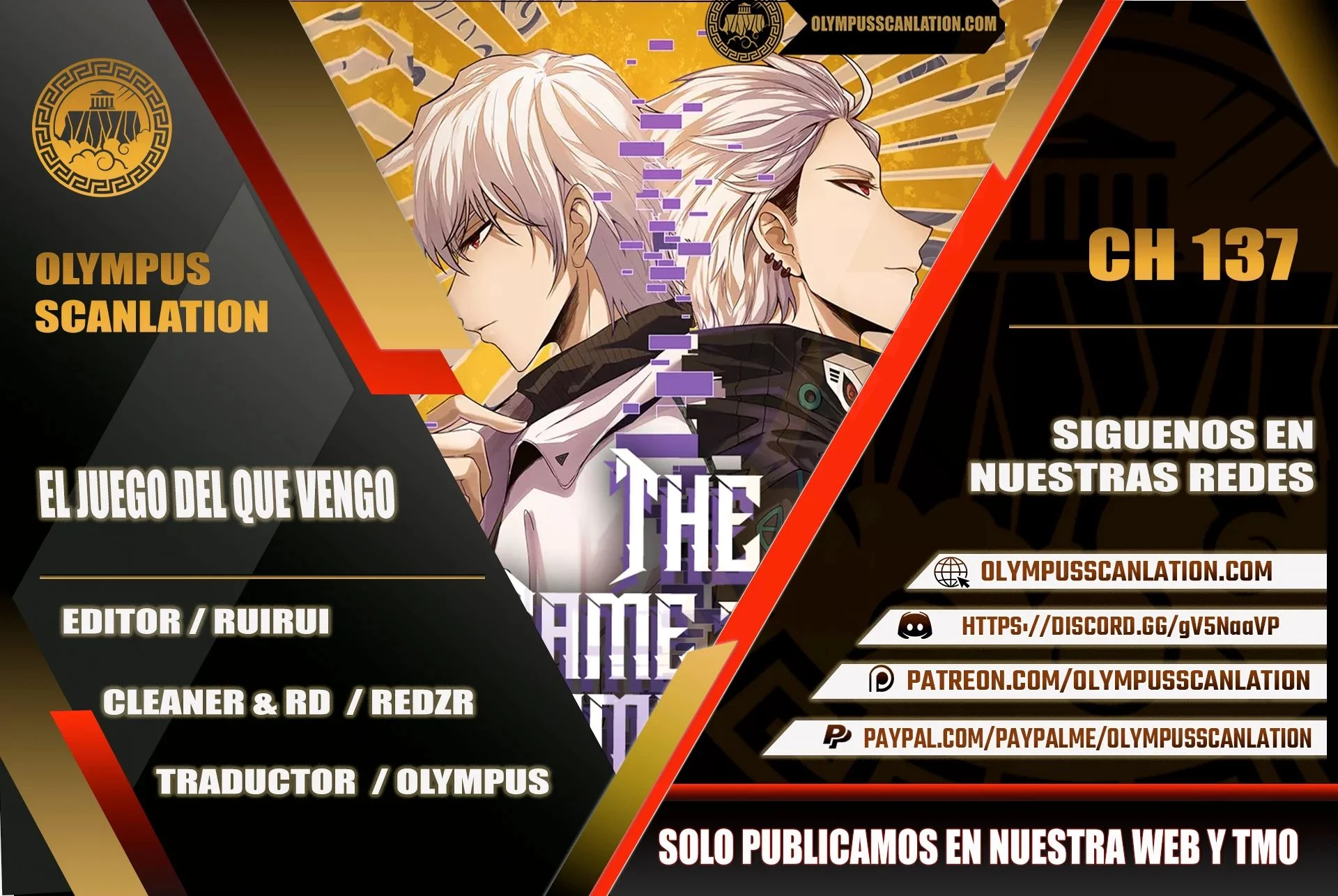 El juego del que vengo > Capitulo 137 > Page 01