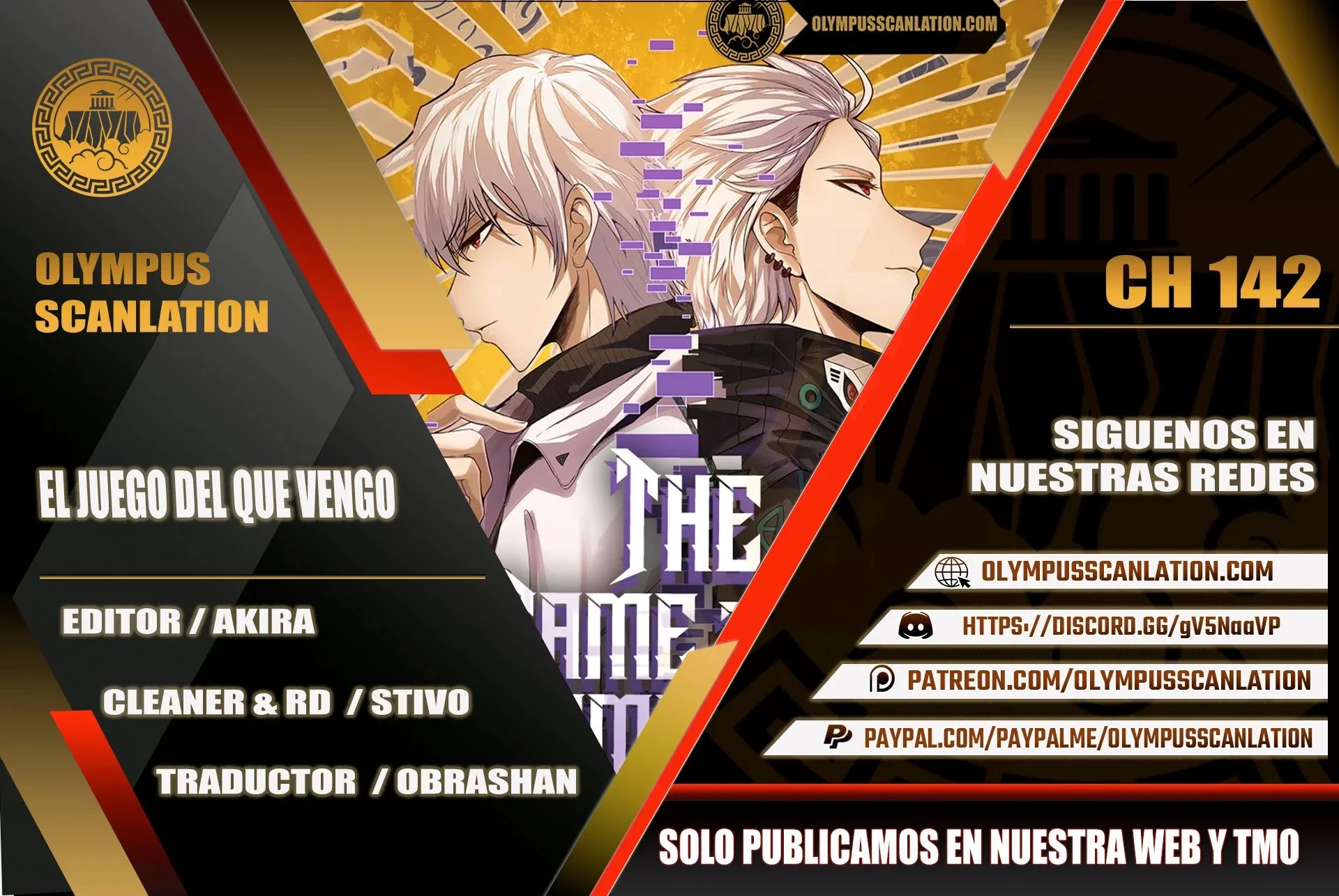 El juego del que vengo > Capitulo 142 > Page 01