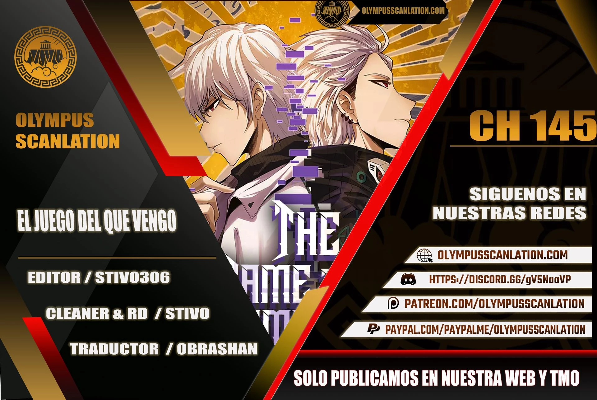 El juego del que vengo > Capitulo 145 > Page 01