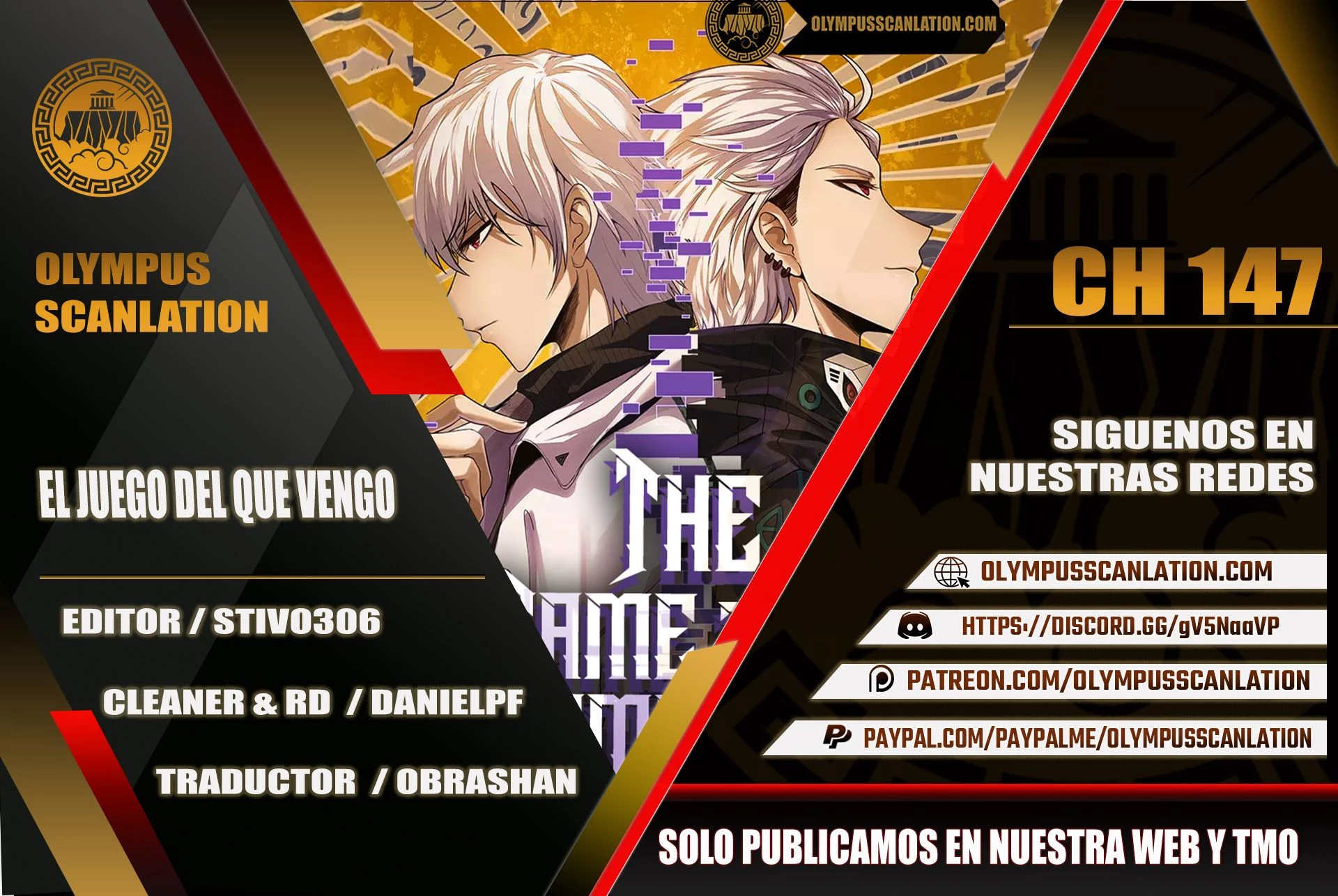 El juego del que vengo > Capitulo 147 > Page 01