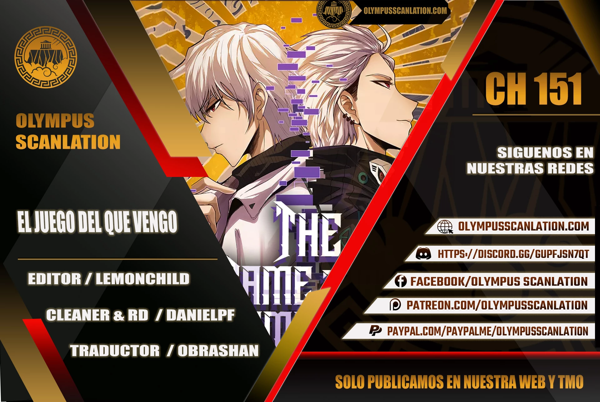 El juego del que vengo > Capitulo 151 > Page 01