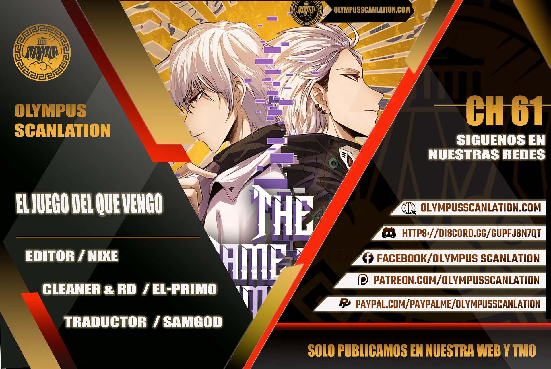 El juego del que vengo > Capitulo 61 > Page 01