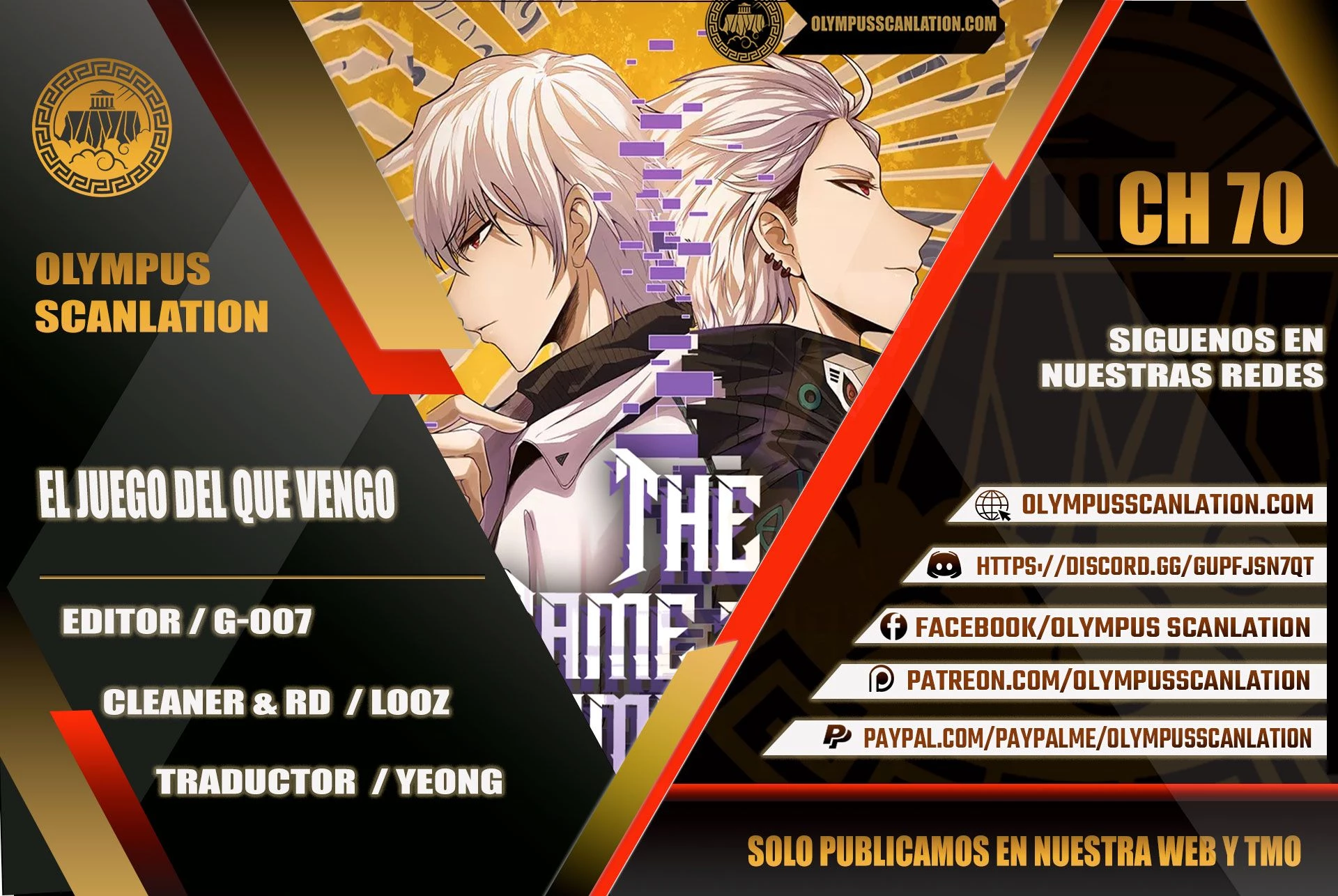 El juego del que vengo > Capitulo 70 > Page 01
