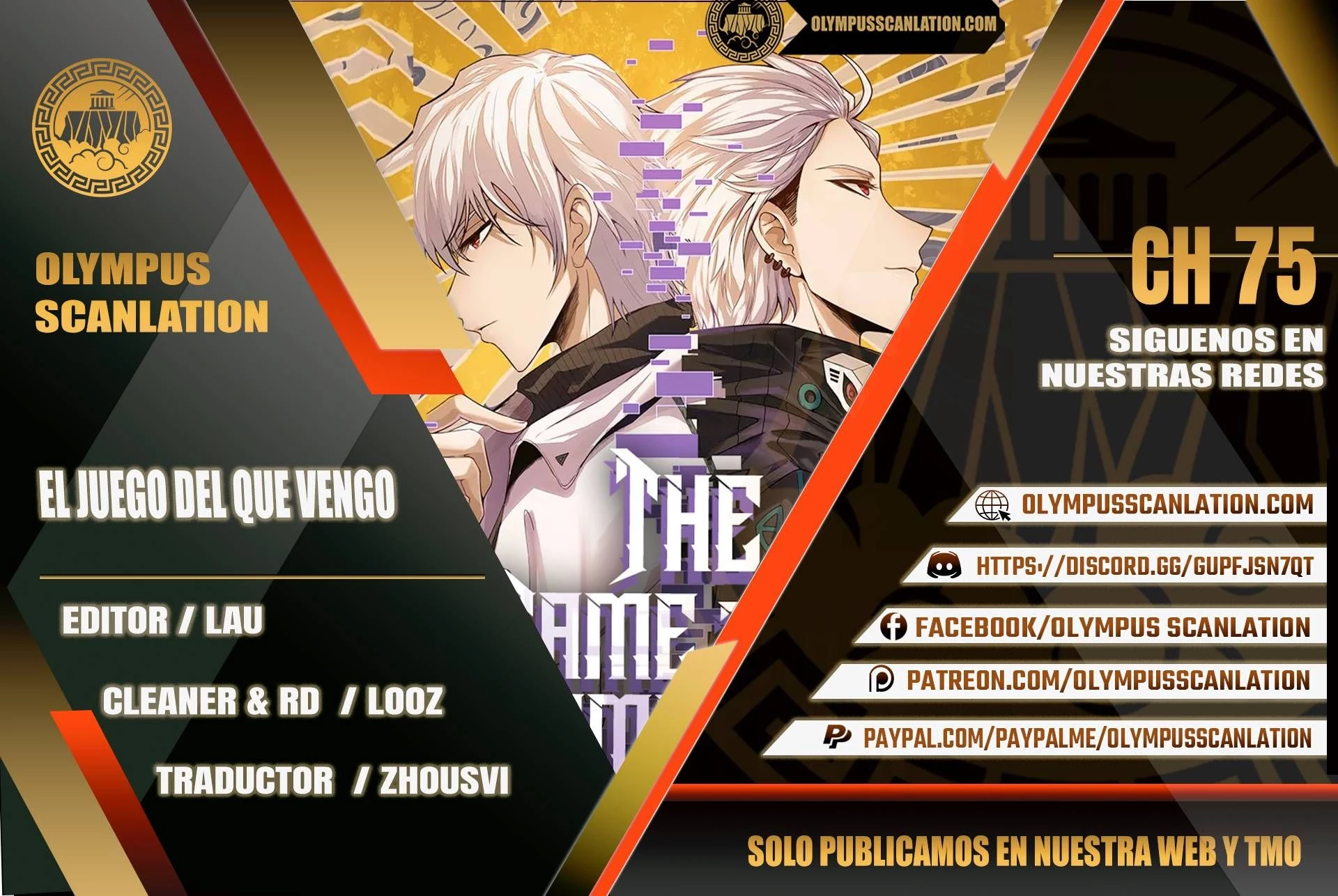 El juego del que vengo > Capitulo 75 > Page 01