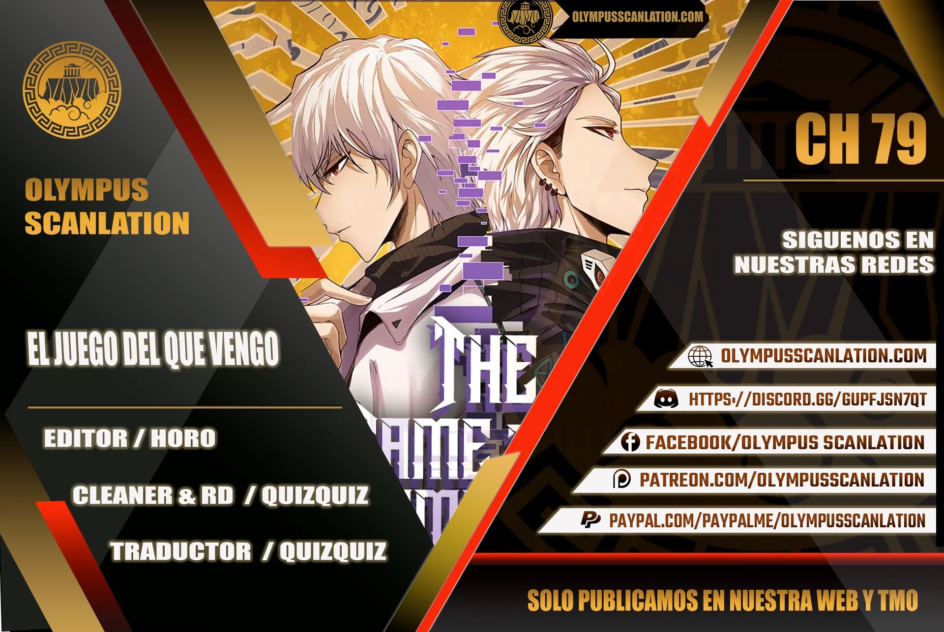 El juego del que vengo > Capitulo 79 > Page 01