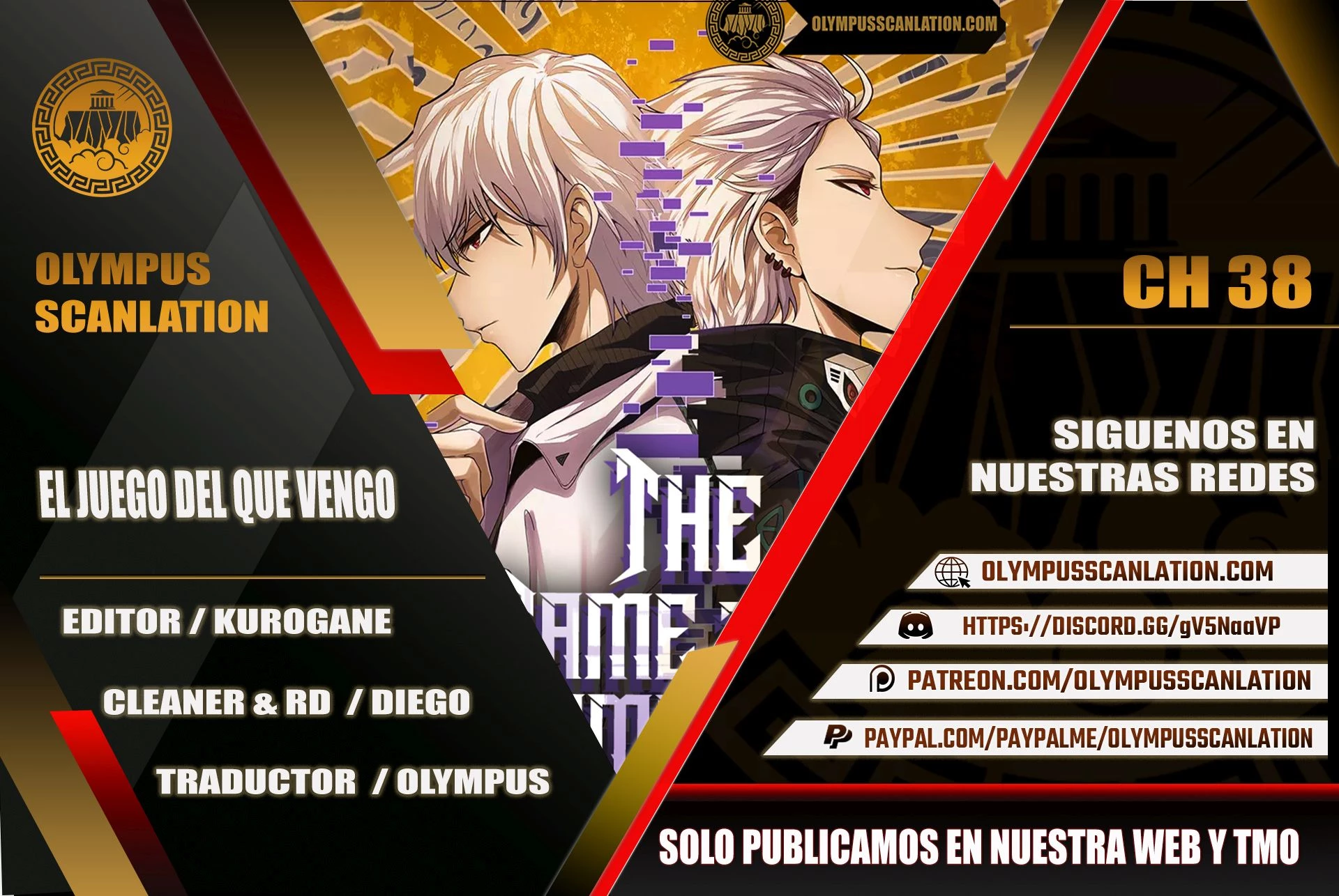 El juego del que vengo > Capitulo 100 > Page 01