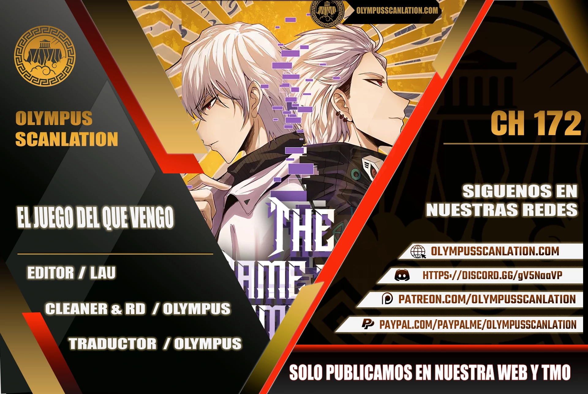 El juego del que vengo > Capitulo 172 > Page 01