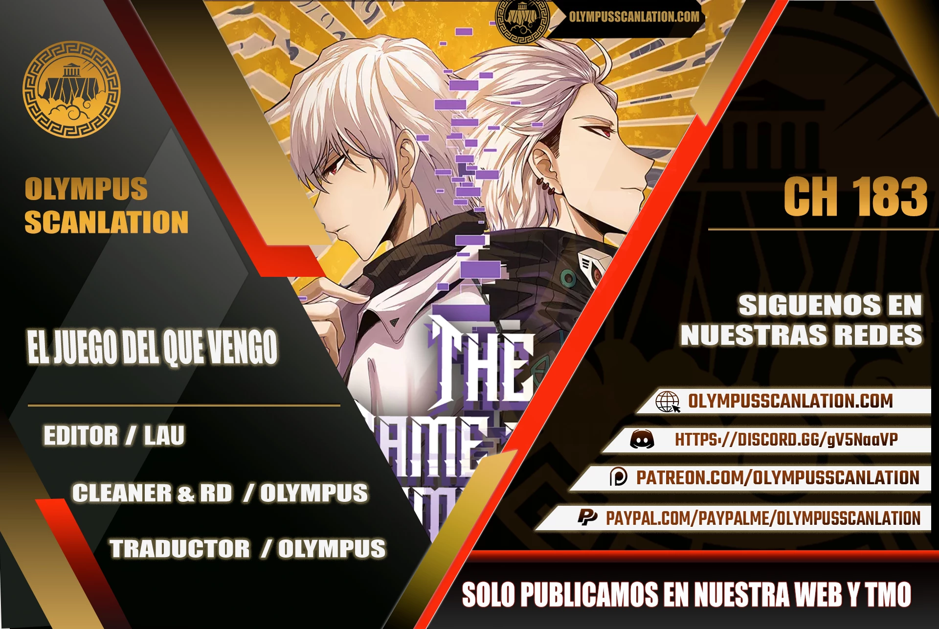 El juego del que vengo > Capitulo 183 > Page 01