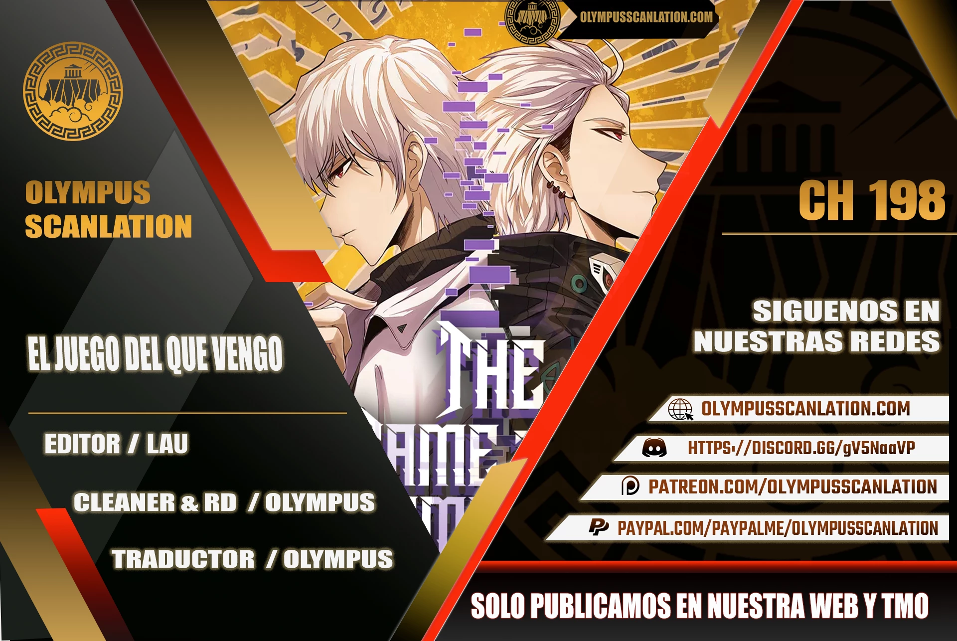 El juego del que vengo > Capitulo 198 > Page 01