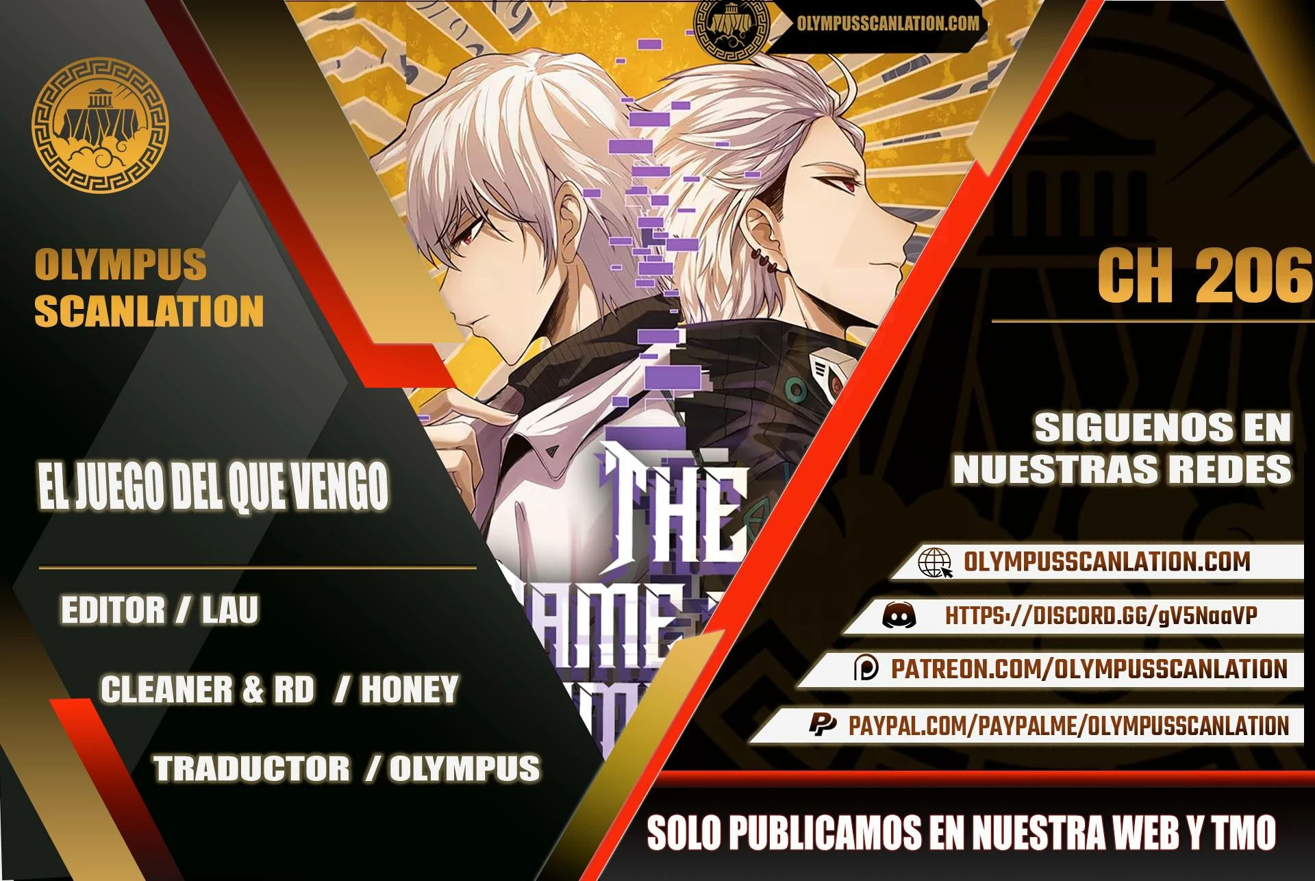 El juego del que vengo > Capitulo 206 > Page 01