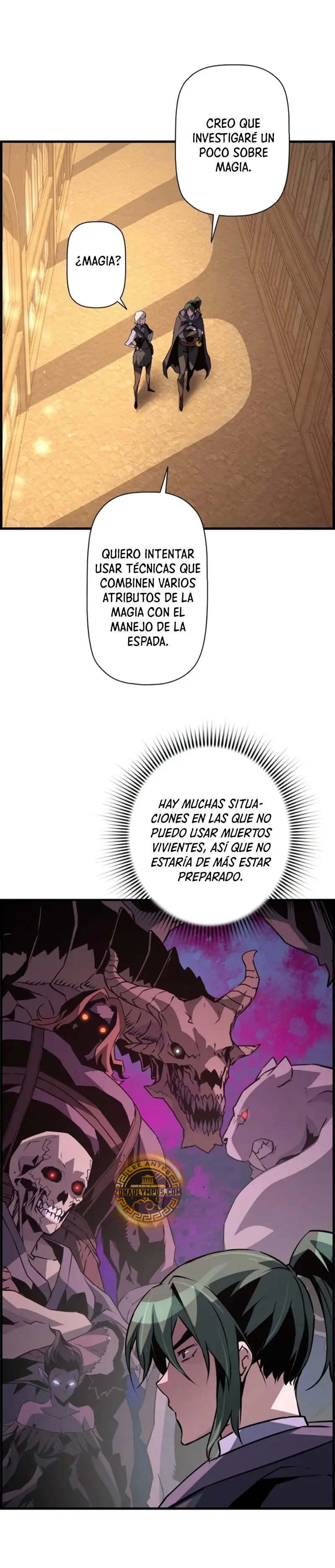 La evolución del nigromante > Capitulo 83 > Page 351