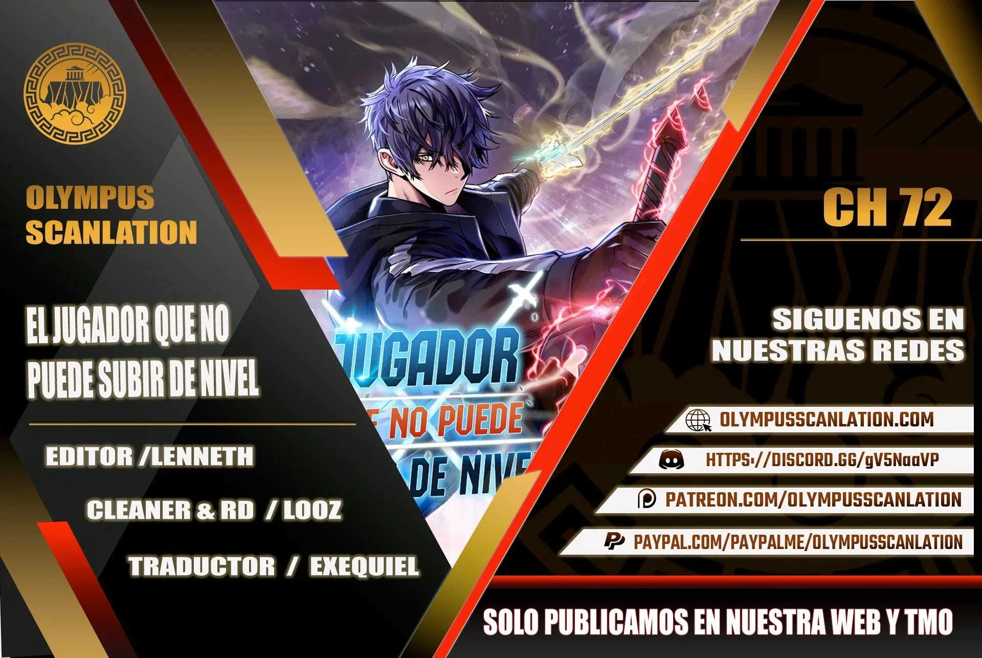 *El jugador que no puede subir de nivel > Capitulo 72 > Page 01