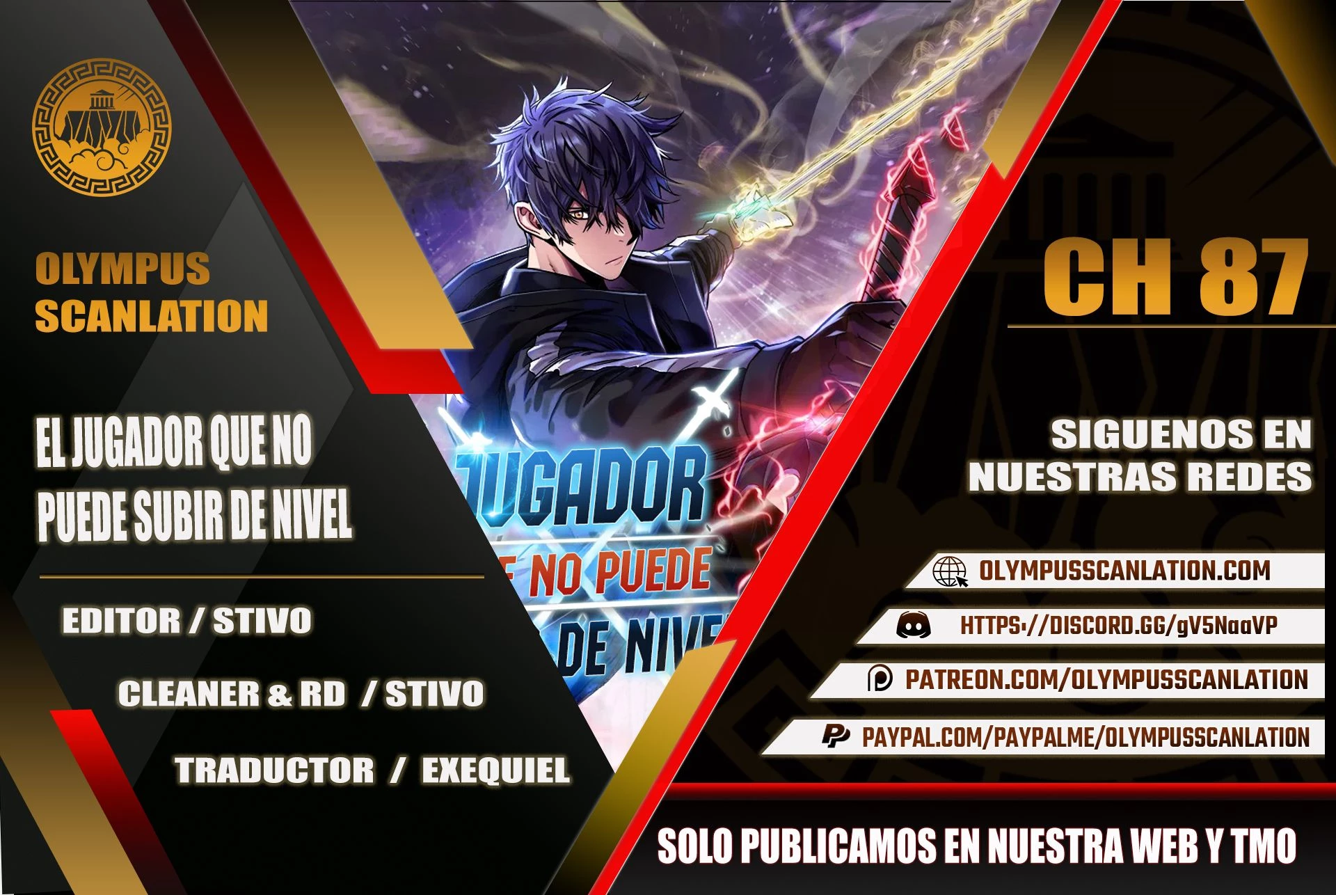*El jugador que no puede subir de nivel > Capitulo 87 > Page 01