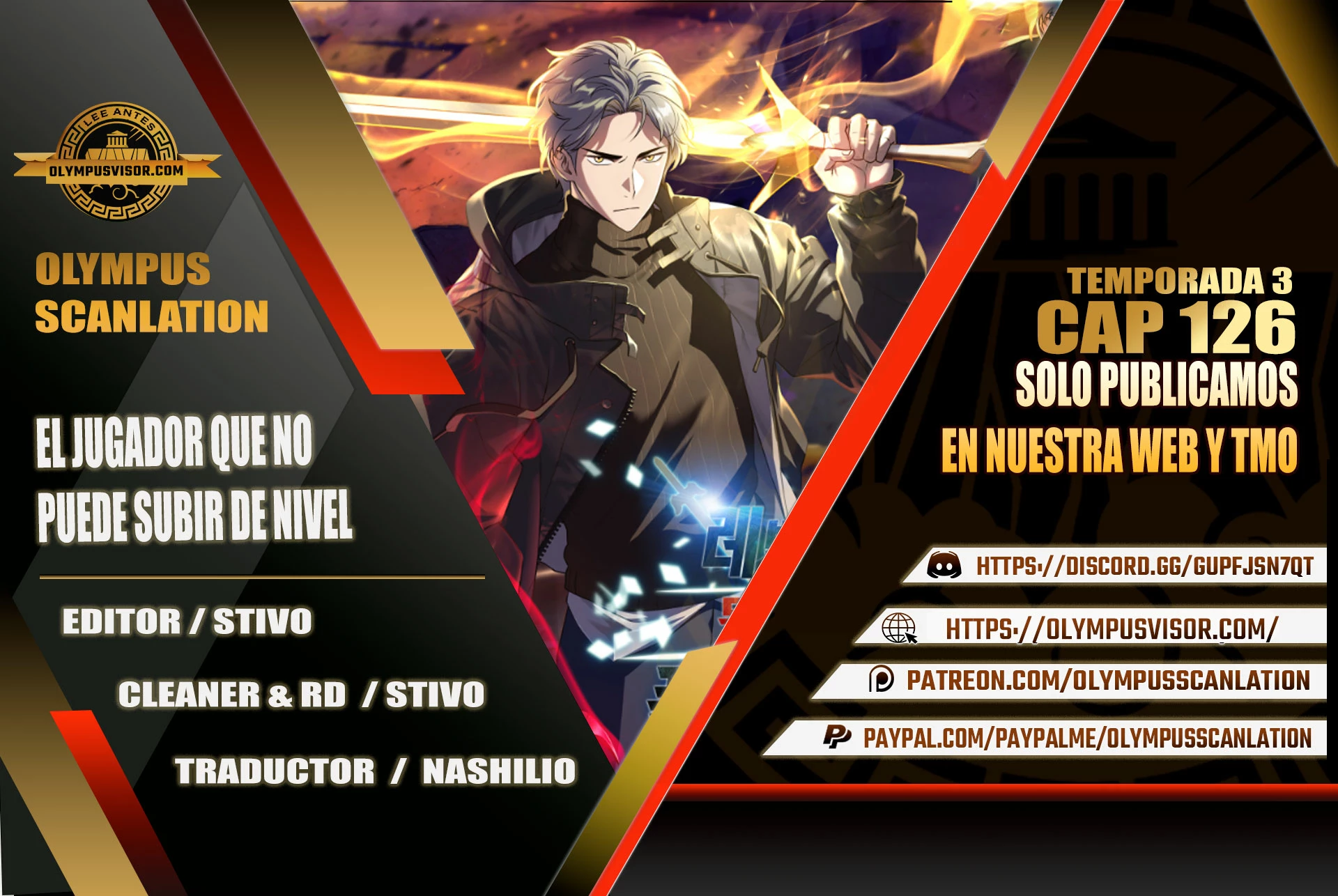 *El jugador que no puede subir de nivel > Capitulo 126 > Page 01